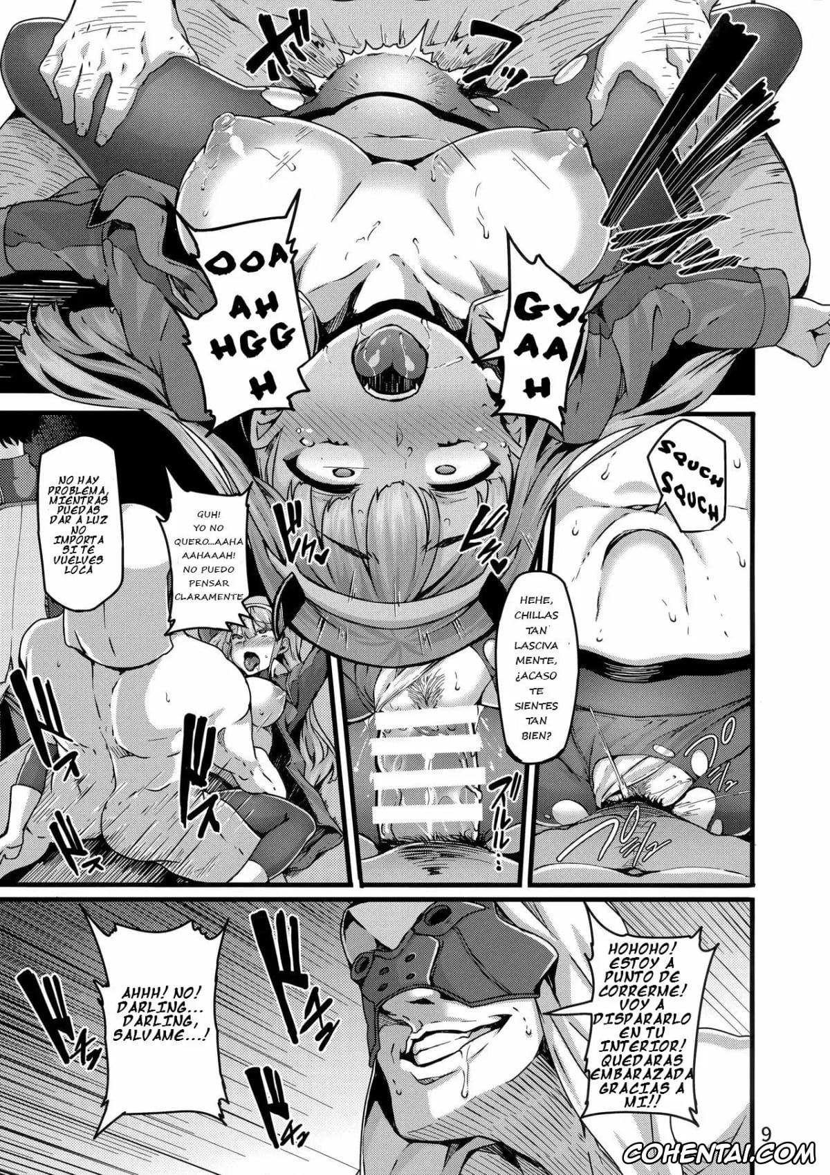 Darling In The Franxx porno, Hiro porno, Zero Two porno, reginae (DARLING in the FRANXX), pagina 8