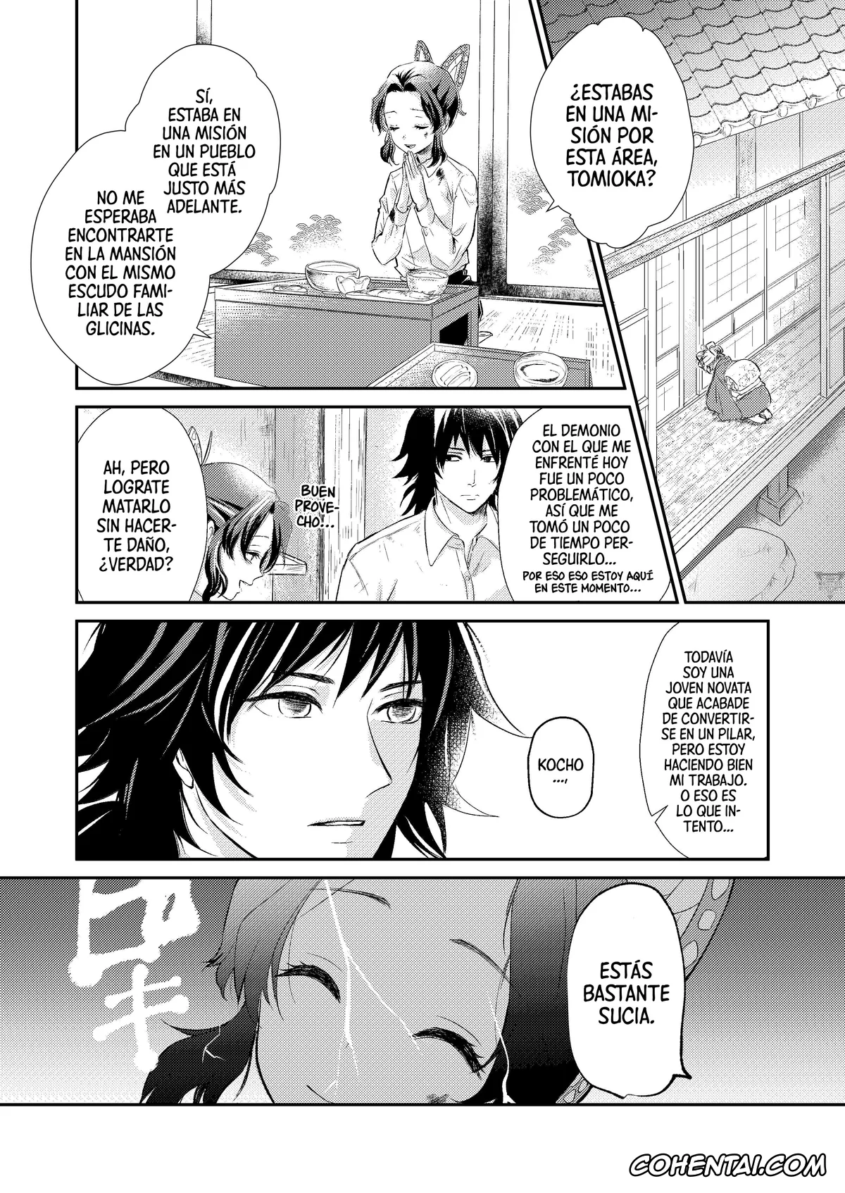 Kimetsu No Yaiba | Demon Slayer hentai, Giyuu Tomioka hentai, Shinobu Kochou hentai, Sore wa Kizu ka Hoteri ka Kaeri Chi ka (Karasu ga Naitara Kaerimashou) (Kimetsu no Yaiba), pagina 3
