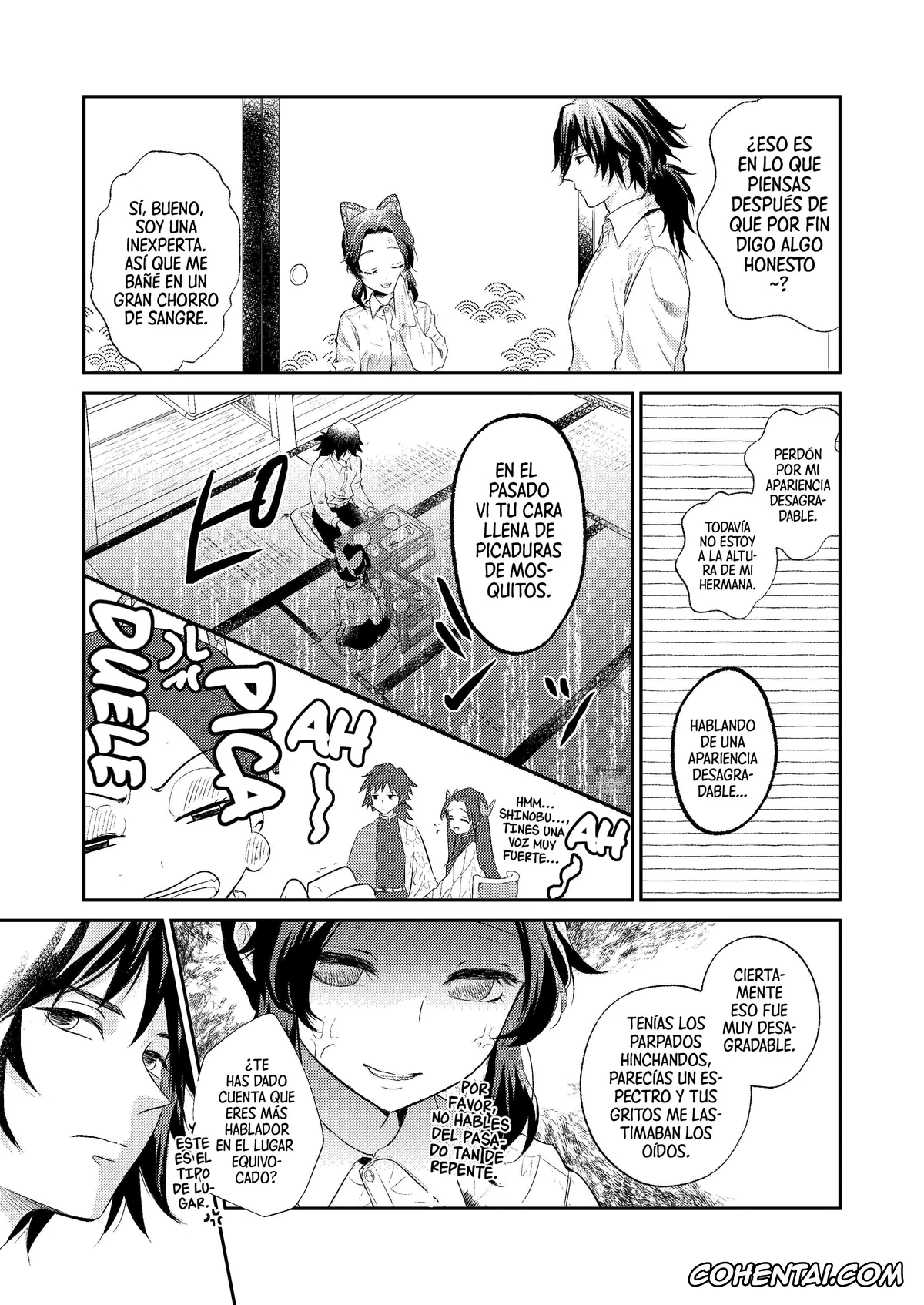 Kimetsu No Yaiba | Demon Slayer xxx, Giyuu Tomioka xxx, Shinobu Kochou xxx, Sore wa Kizu ka Hoteri ka Kaeri Chi ka (Karasu ga Naitara Kaerimashou) (Kimetsu no Yaiba), pagina 4