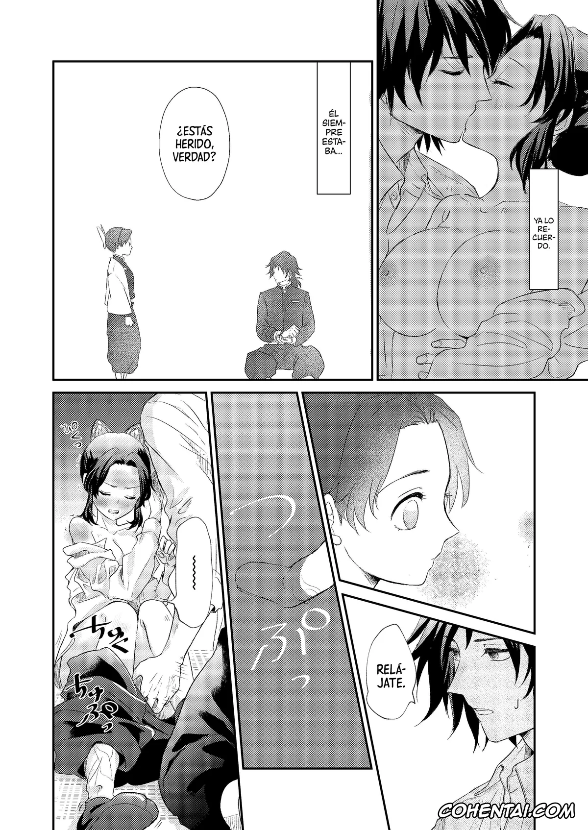 Kimetsu No Yaiba | Demon Slayer hentai, Giyuu Tomioka hentai, Shinobu Kochou hentai, Sore wa Kizu ka Hoteri ka Kaeri Chi ka (Karasu ga Naitara Kaerimashou) (Kimetsu no Yaiba), pagina 15