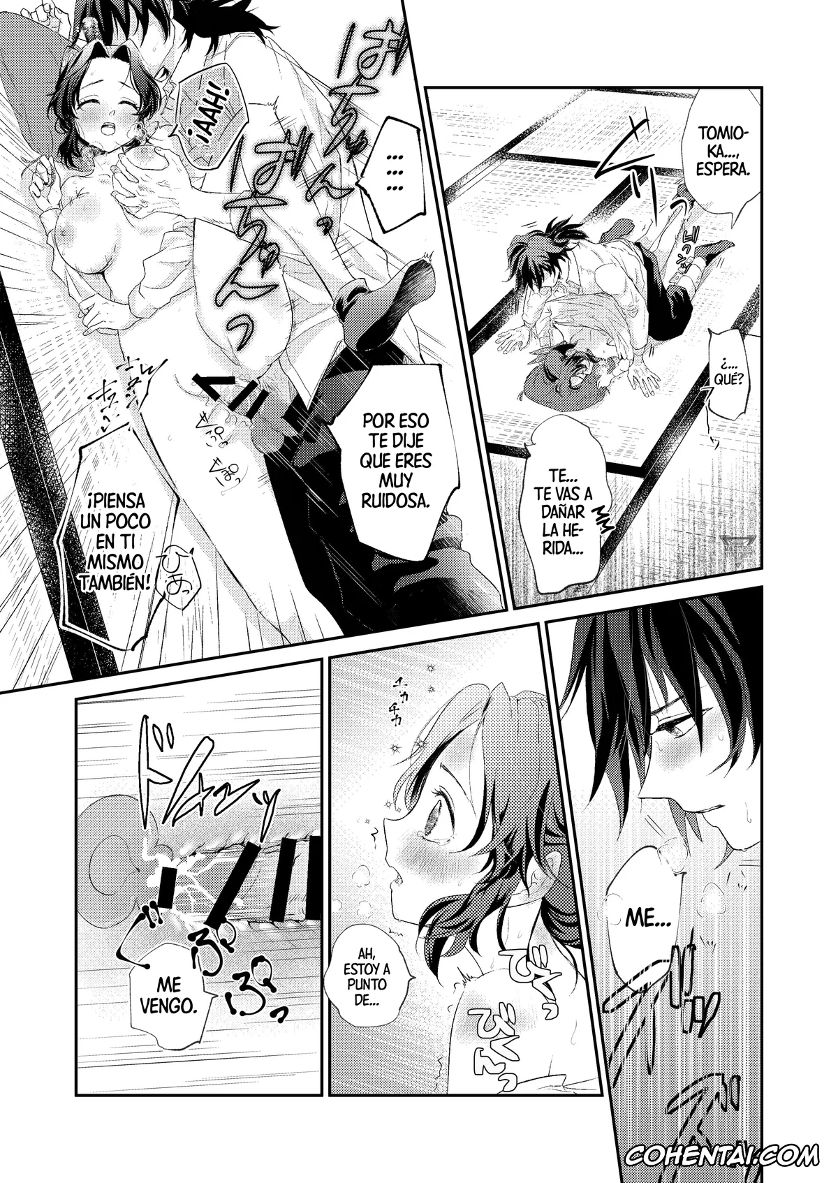 Kimetsu No Yaiba | Demon Slayer hentai, Giyuu Tomioka hentai, Shinobu Kochou hentai, Sore wa Kizu ka Hoteri ka Kaeri Chi ka (Karasu ga Naitara Kaerimashou) (Kimetsu no Yaiba), pagina 18