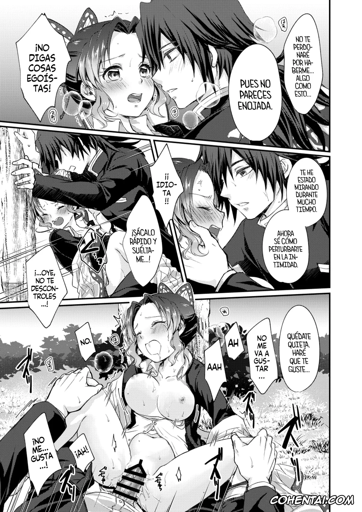 Kimetsu No Yaiba | Demon Slayer xxx, Giyuu Tomioka xxx, Shinobu Kochou xxx, Sore wa Kizu ka Hoteri ka Kaeri Chi ka (Karasu ga Naitara Kaerimashou) (Kimetsu no Yaiba), pagina 37