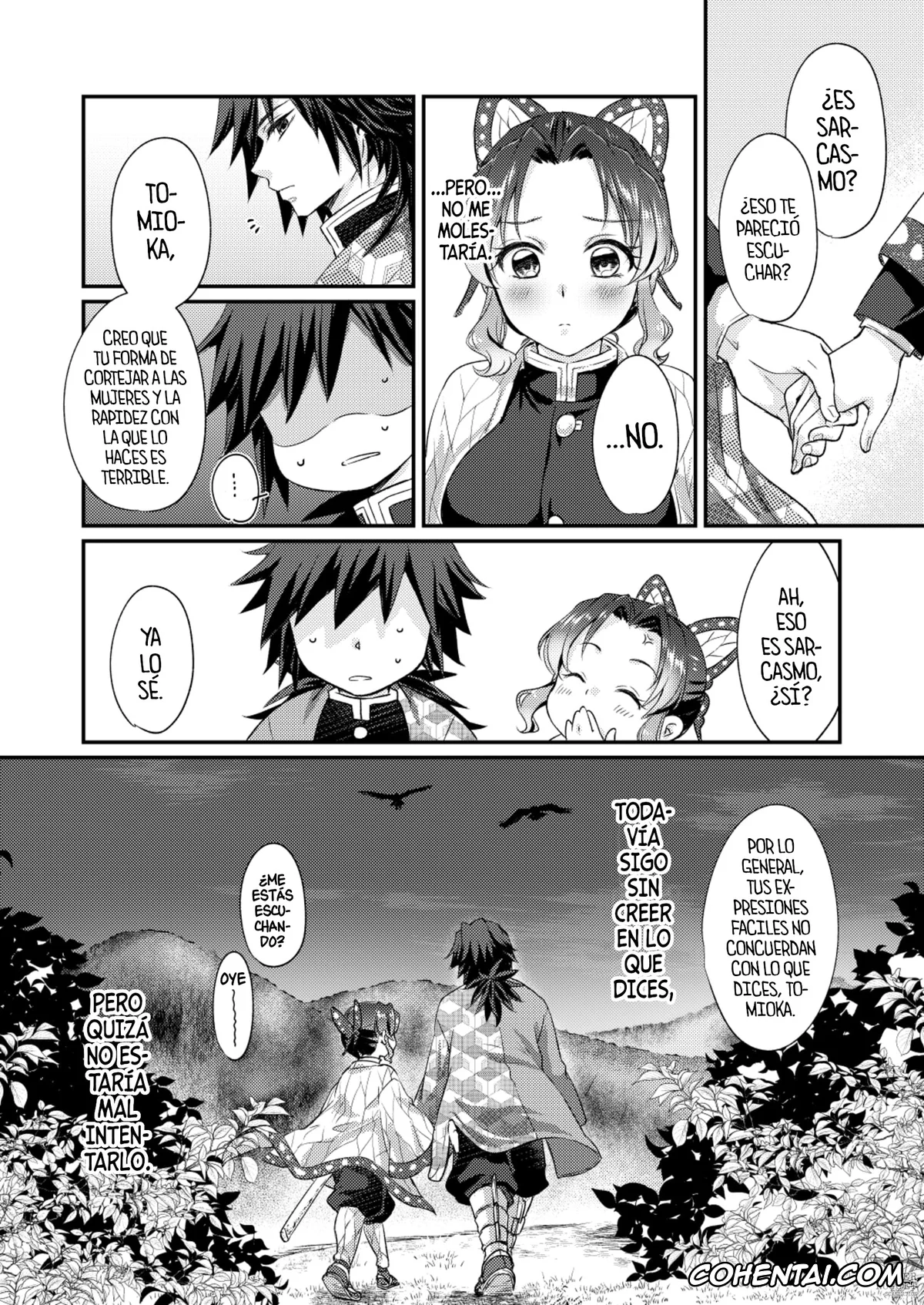 Kimetsu No Yaiba | Demon Slayer xxx, Giyuu Tomioka xxx, Shinobu Kochou xxx, Sore wa Kizu ka Hoteri ka Kaeri Chi ka (Karasu ga Naitara Kaerimashou) (Kimetsu no Yaiba), pagina 40