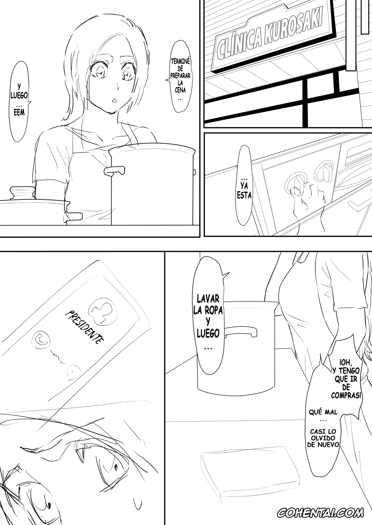 Bleach porno, Orihime Inoue porno, Orihime Manga (Bleach), pagina 23