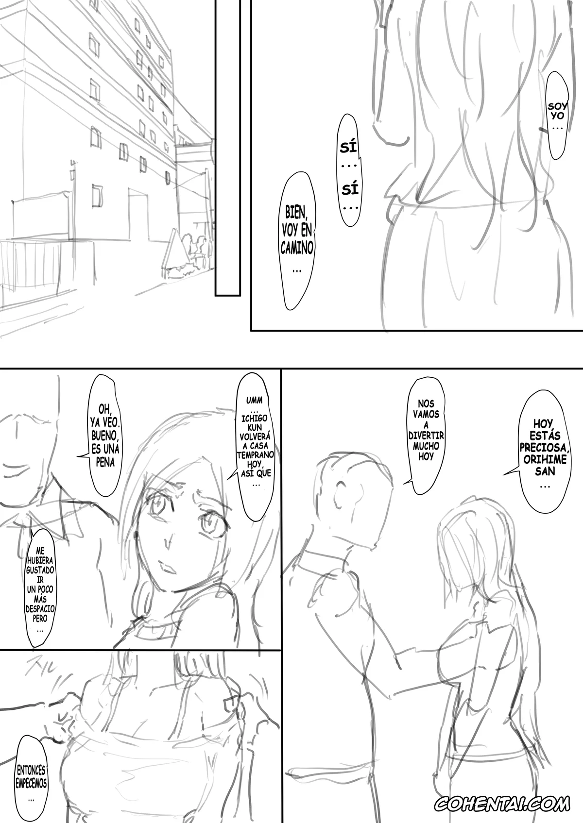 Bleach hentai, Orihime Inoue hentai, Orihime Manga (Bleach), pagina 24