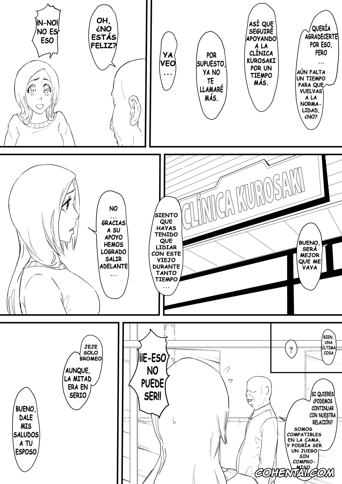 Bleach hentai, Orihime Inoue hentai, Orihime Manga (Bleach), pagina 33