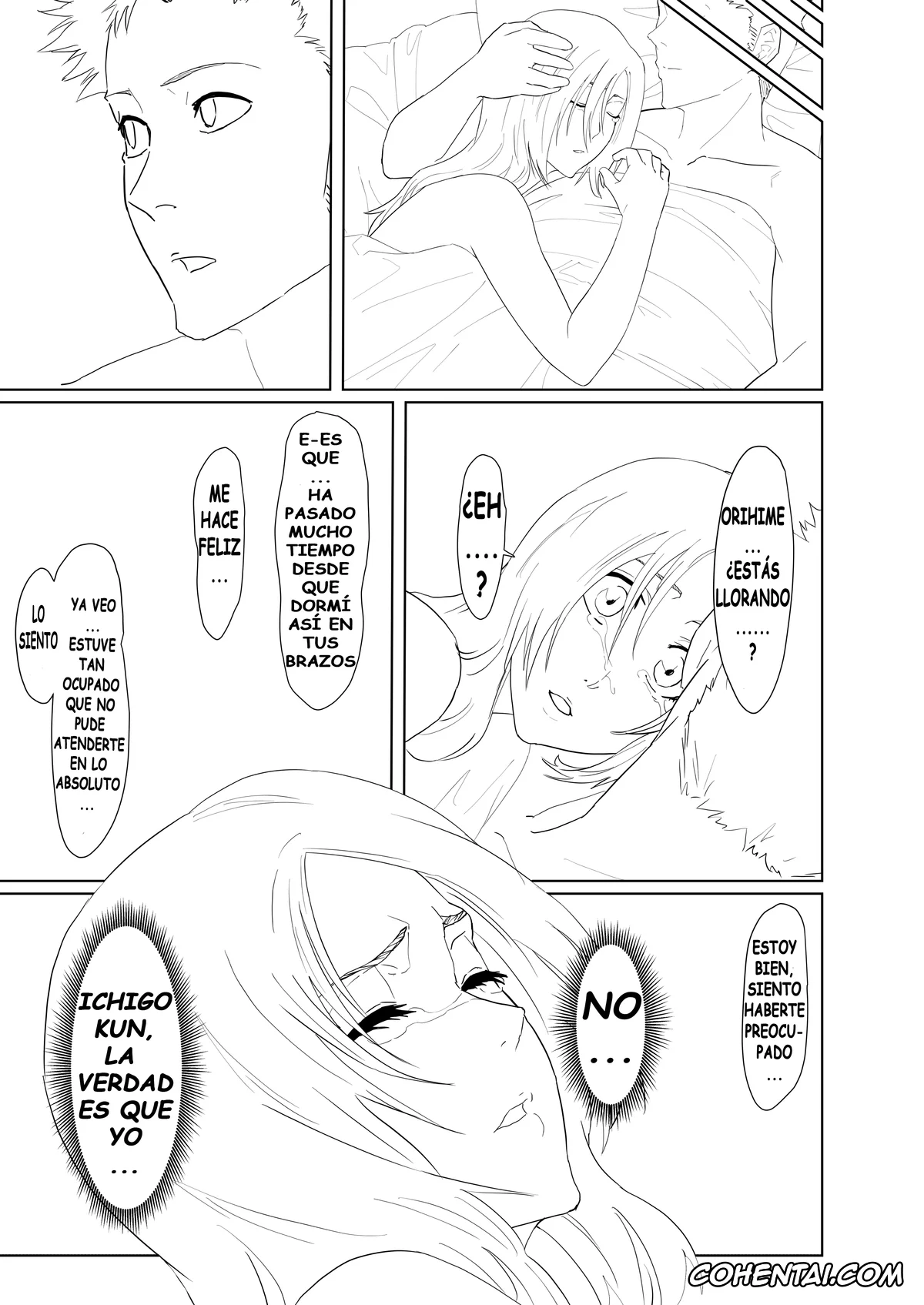 Bleach porno, Orihime Inoue porno, Orihime Manga (Bleach), pagina 35