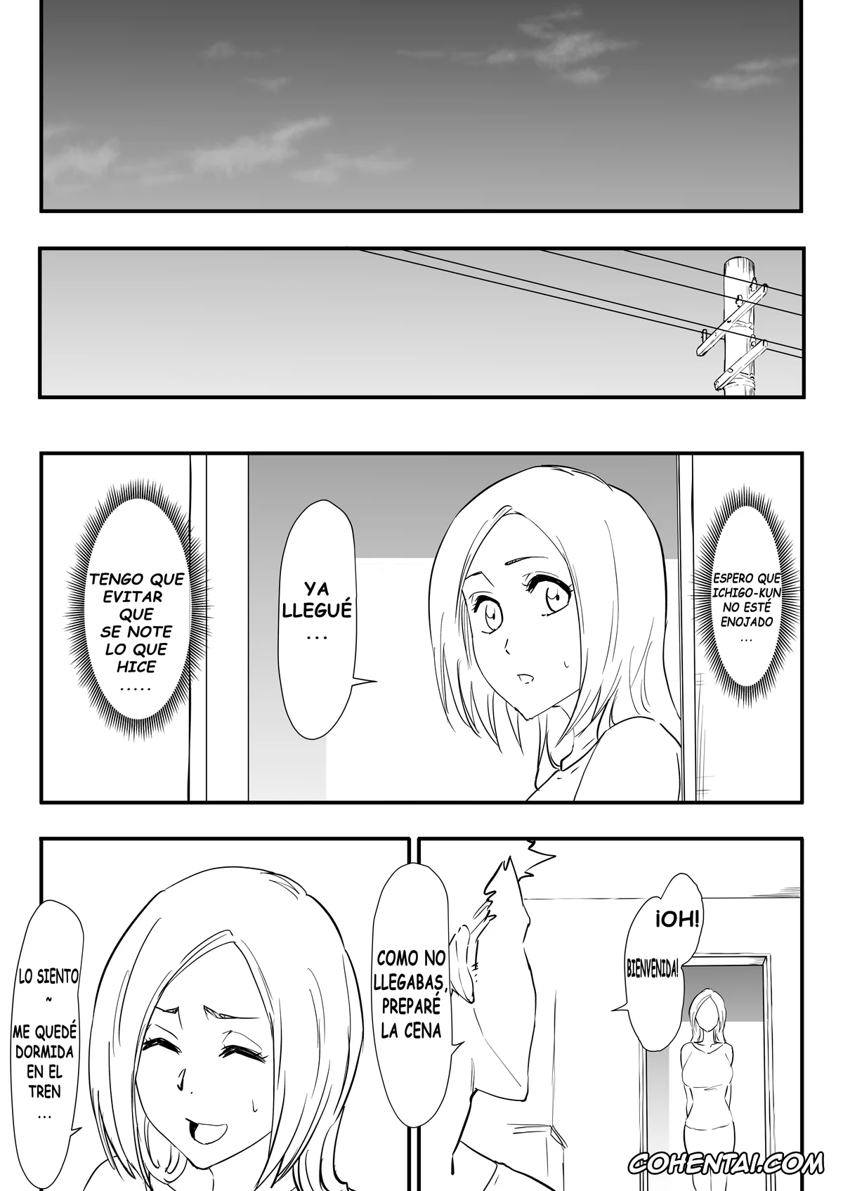 Bleach xxx, Orihime Inoue xxx, Orihime Manga (Bleach), pagina 55