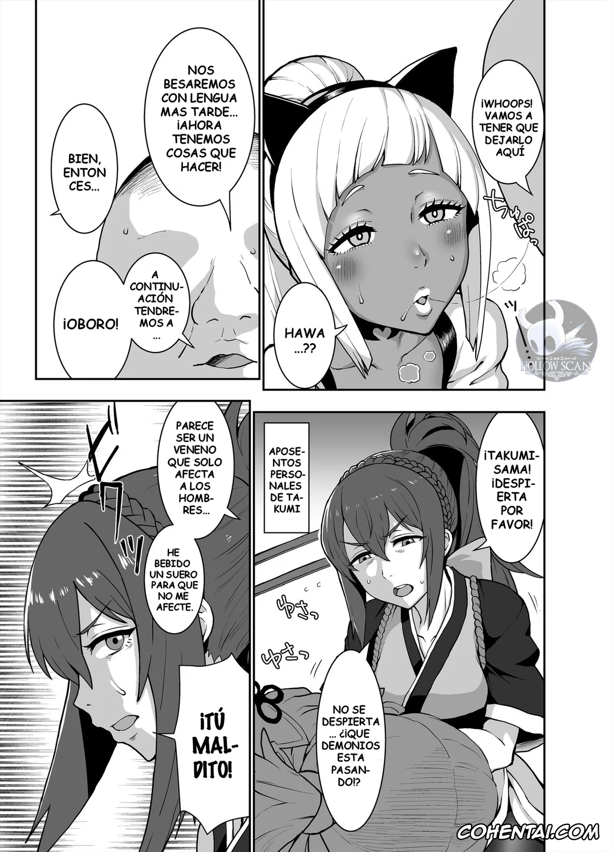 Fire Emblem Fates | Fire Emblem If porno, Felicia porno, Hinoka porno, Kagero porno, Kazahana porno, Mikoto porno, Mitama porno, Oboro porno, Rinkah porno, Sakura porno, Kurogyaru Kingdom ~Hoshido Edition~ (Fire Emblem IF), pagina 11