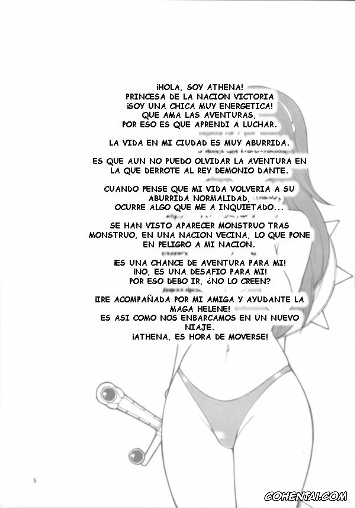 Athena xxx, Athena Asamiya xxx, Princess Athena xxx, Kinoko Tsuushin 7 (Athena), pagina 4