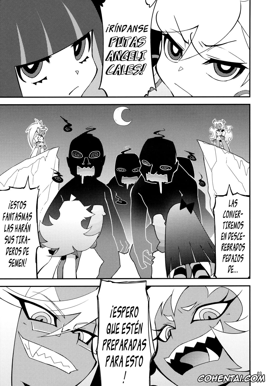 Panty & Stocking with Garterbelt porno, Kneesocks Demon porno, Scanty Demon porno, Virginal Rule (Panty & Stocking with Garterbelt), pagina 2