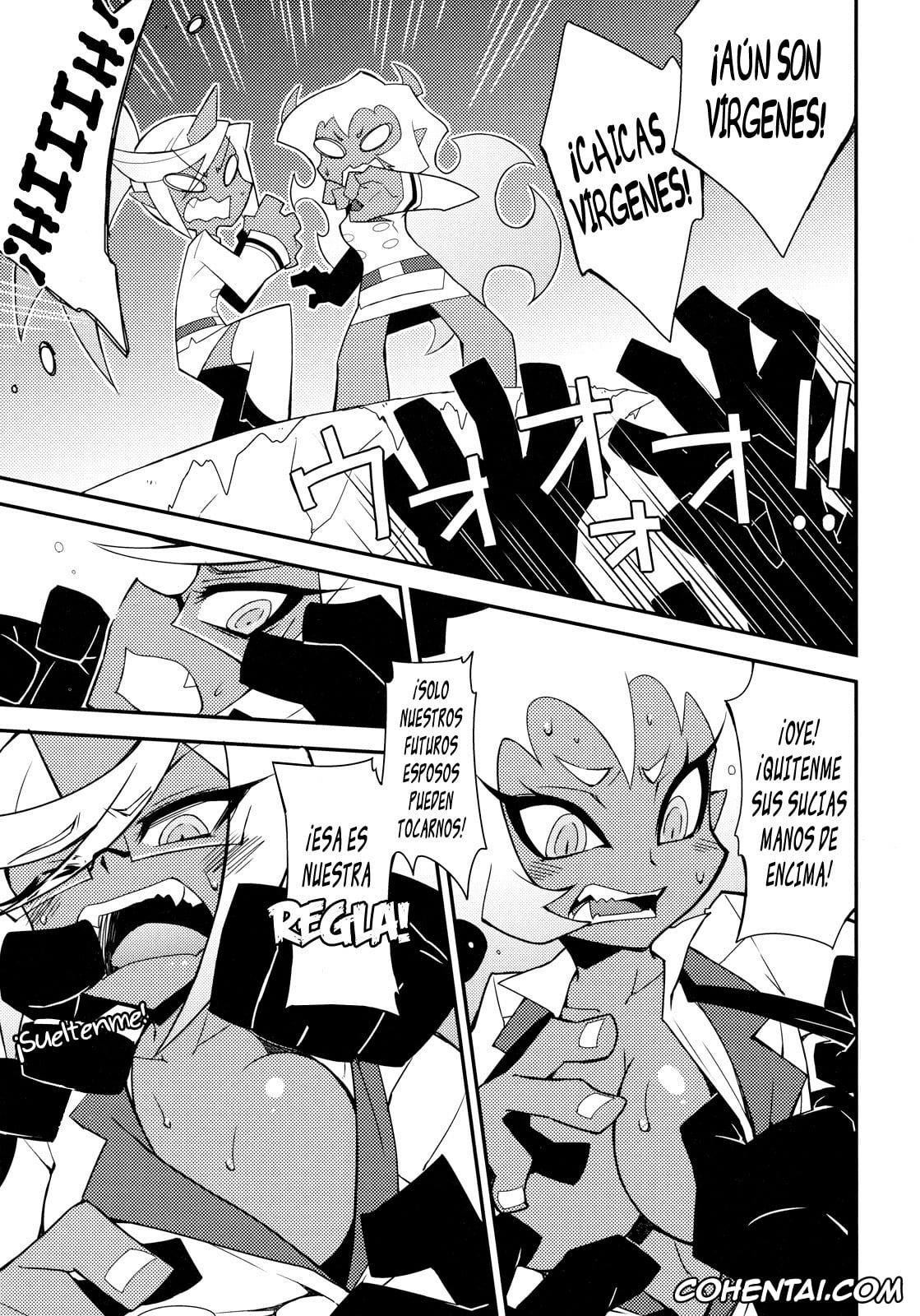 Panty & Stocking with Garterbelt porno, Kneesocks Demon porno, Scanty Demon porno, Virginal Rule (Panty & Stocking with Garterbelt), pagina 5