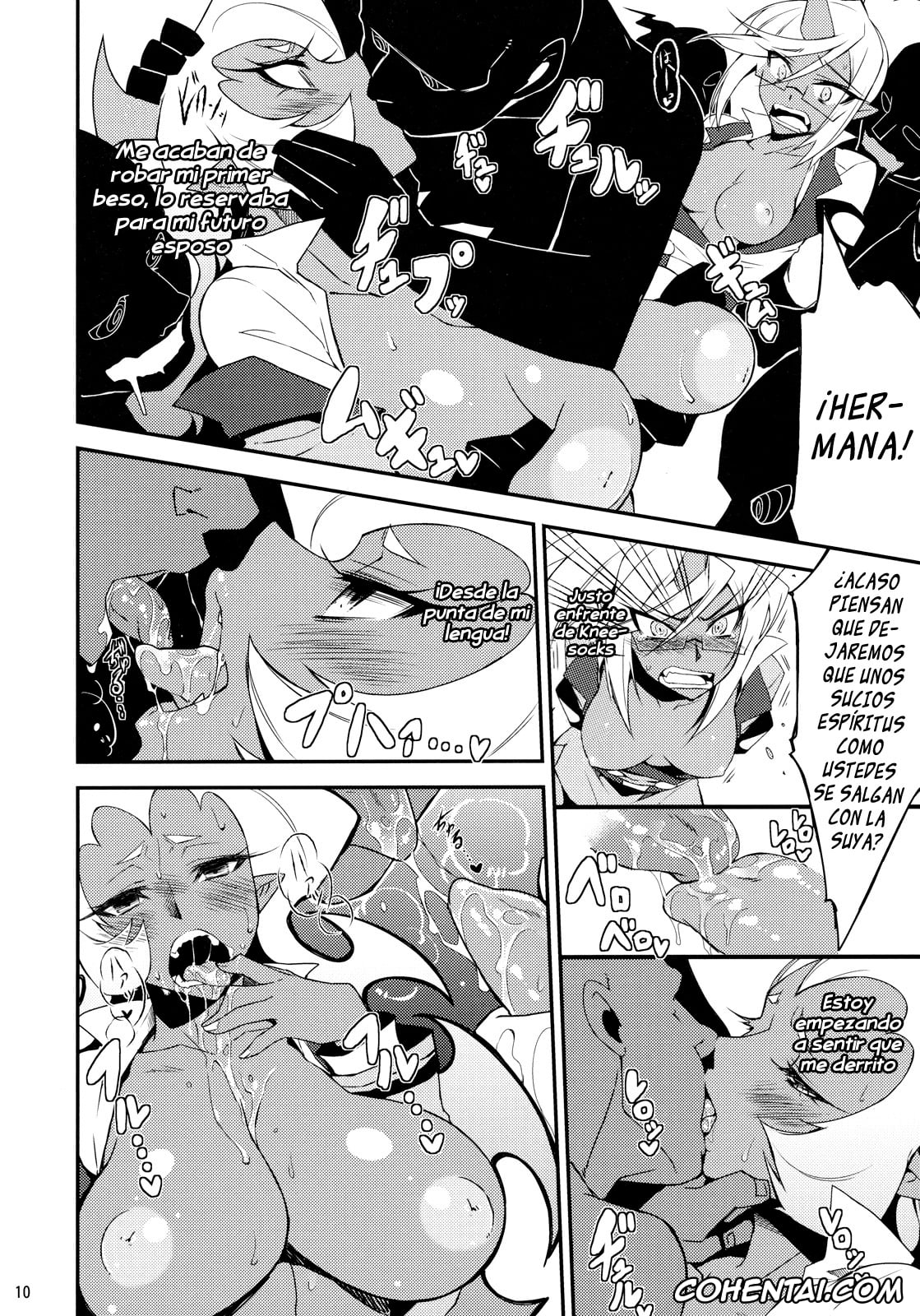 Panty & Stocking with Garterbelt porno, Kneesocks Demon porno, Scanty Demon porno, Virginal Rule (Panty & Stocking with Garterbelt), pagina 8