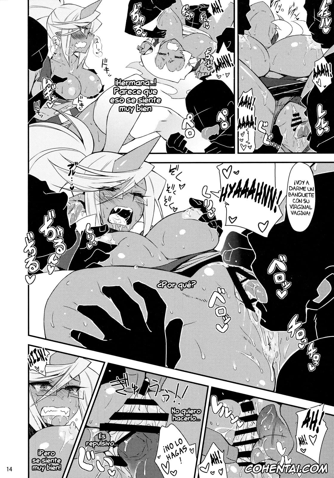 Panty & Stocking with Garterbelt hentai, Kneesocks Demon hentai, Scanty Demon hentai, Virginal Rule (Panty & Stocking with Garterbelt), pagina 12