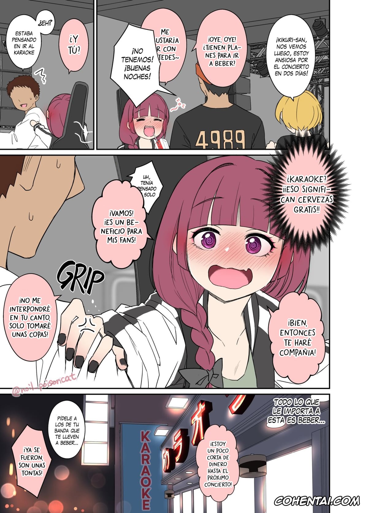 Bocchi the Rock! porno, Kikuri Hiroi porno, Deisui shita Hiroi Kikuri ni Warui Koto o Suru Hanashi (Bocchi the Rock!), pagina 2