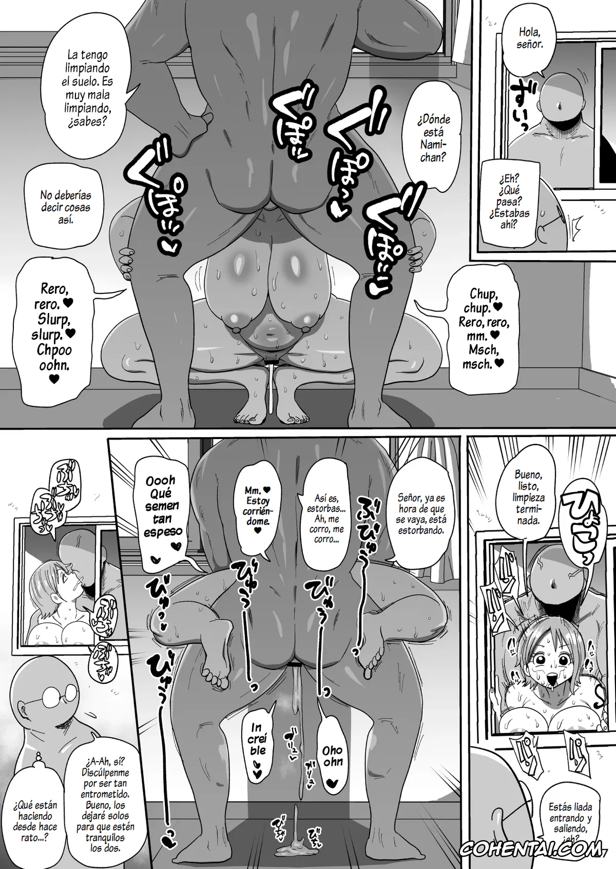 One Piece porno, 2-nen-go ni Sabaody Shotou de (One Piece), pagina 38