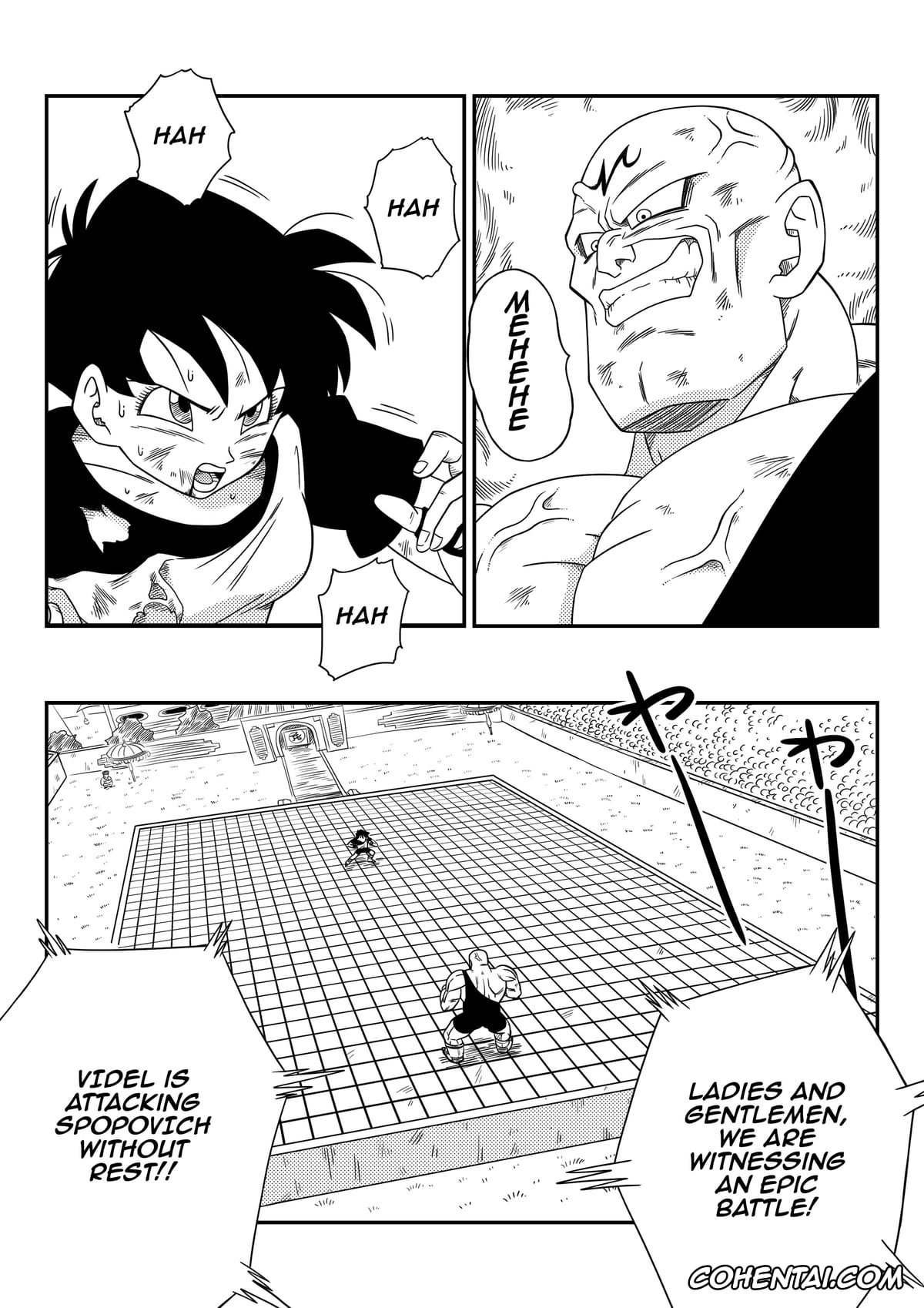 Dragon Ball Z porno, Spopovich porno, Videl porno, VIDEL vs SPOPOVICH (Dragon Ball Z), pagina 2
