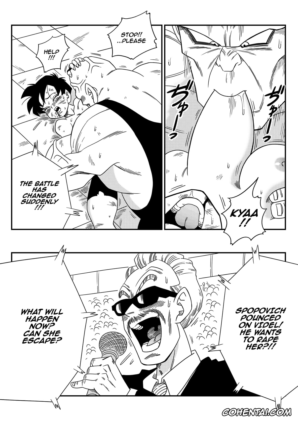Dragon Ball Z xxx, Spopovich xxx, Videl xxx, VIDEL vs SPOPOVICH (Dragon Ball Z), pagina 7