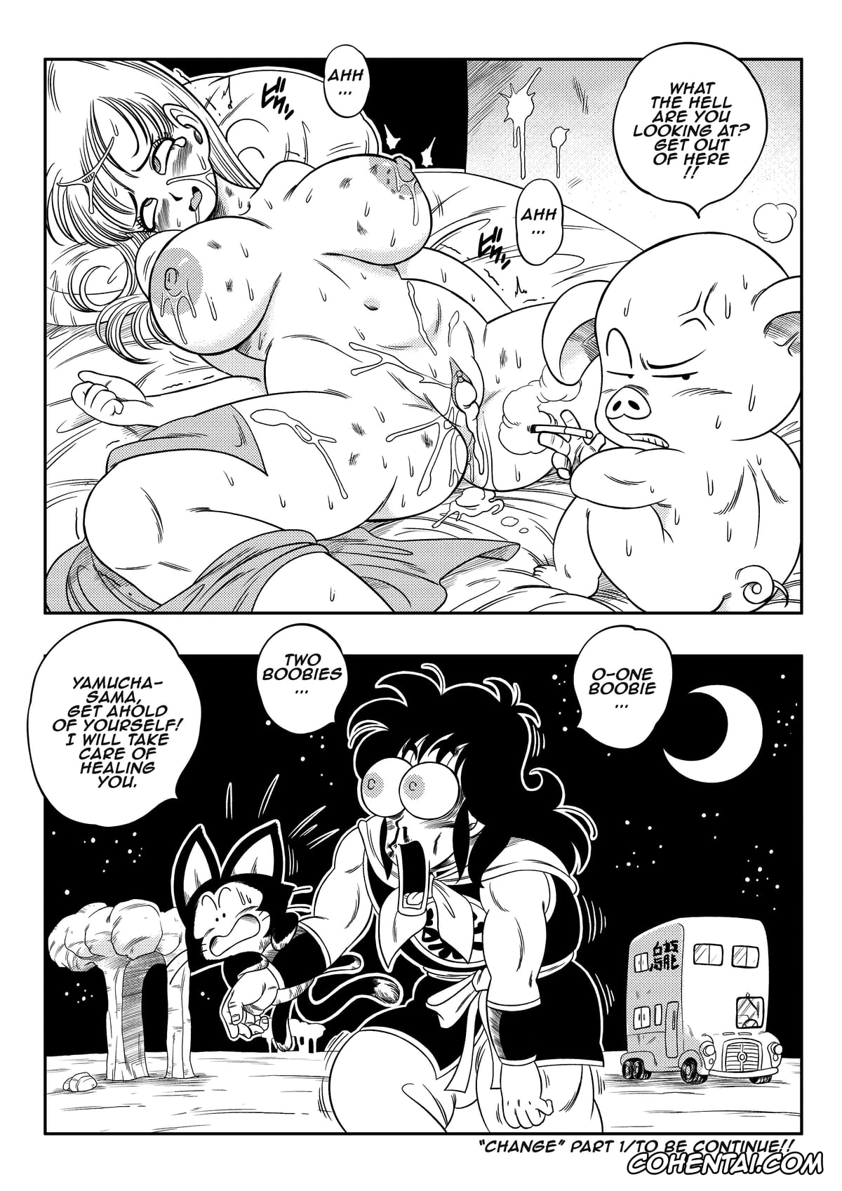 Dragon Ball porno, Bulma Briefs porno, Oolong porno, CHANGE! (Dragon Ball), pagina 29
