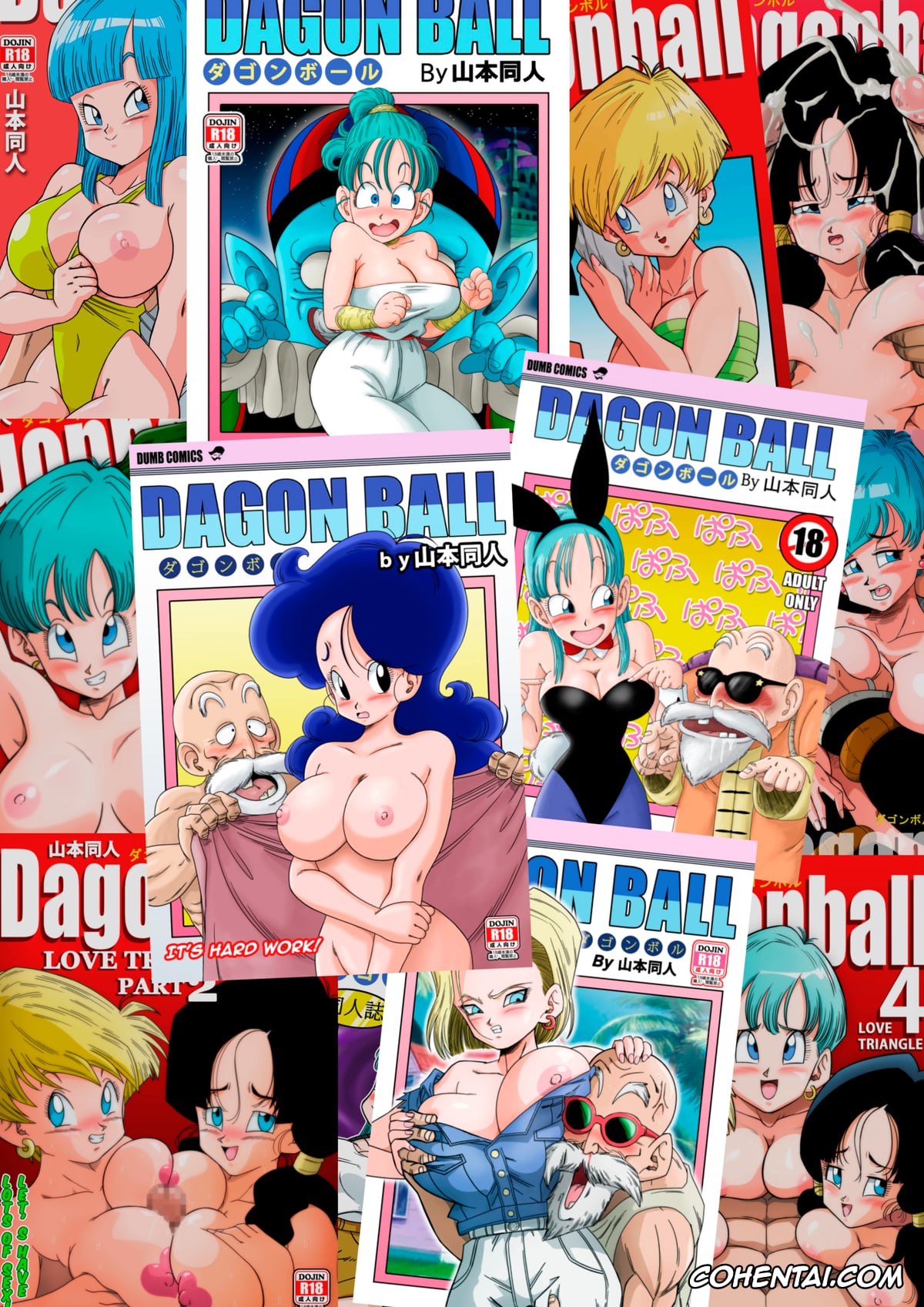 Dragon Ball xxx, Chi Chi xxx, Master Roshi xxx, «An Ancient Tradition» – Young Wife Is Harassed! (Dragon Ball), pagina 19
