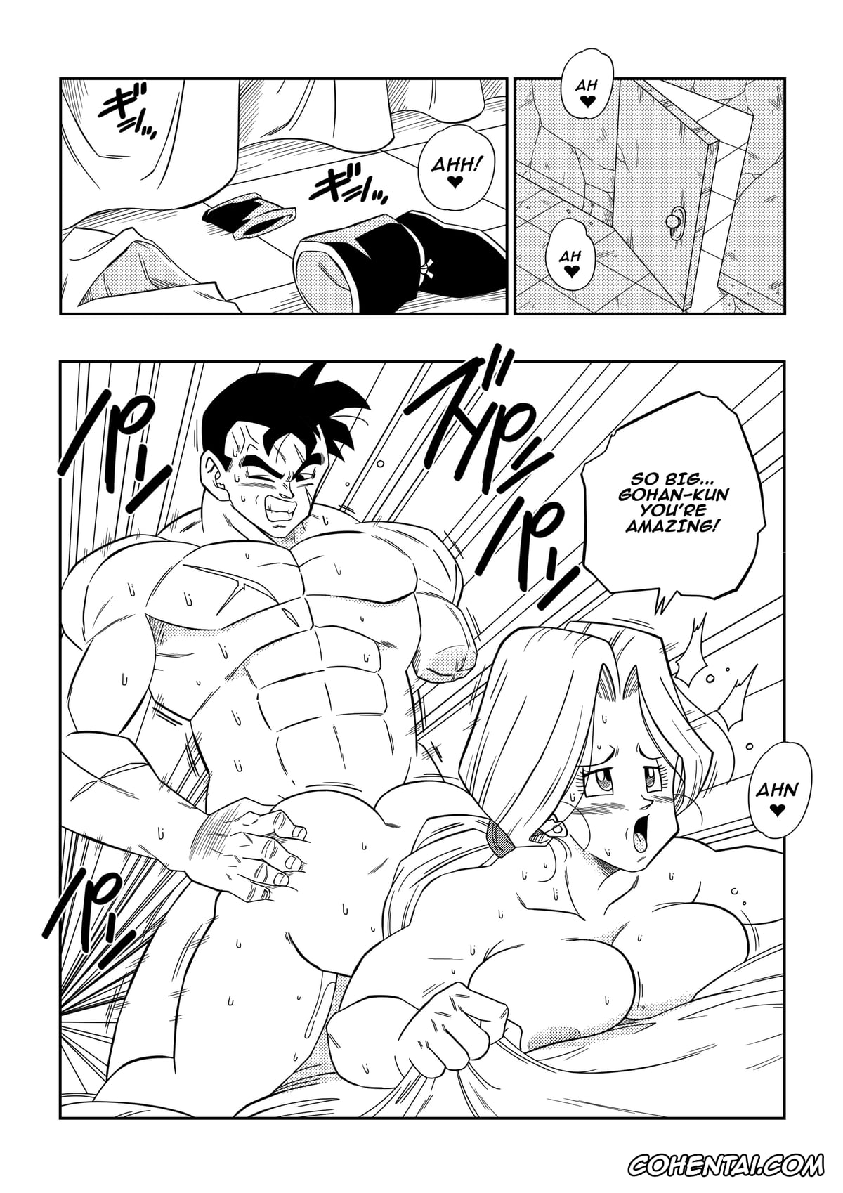 Dragon Ball Z porno, Bulma Briefs porno, Son Gohan porno, Trunks Briefs porno, Lots of Sex in the Future! Bulma and Gohan (Dragon Ball Z), pagina 5