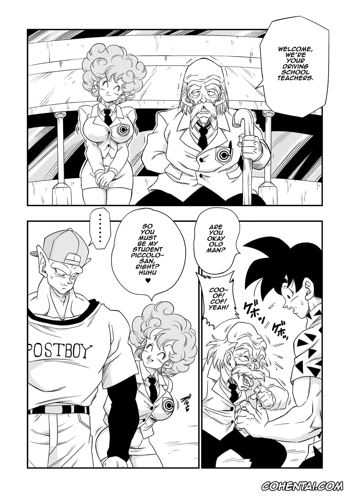 Dragon Ball Z porno, Cynthia porno, Piccolo porno, Burning Road! Driver’s License (Dragon Ball Z), pagina 2