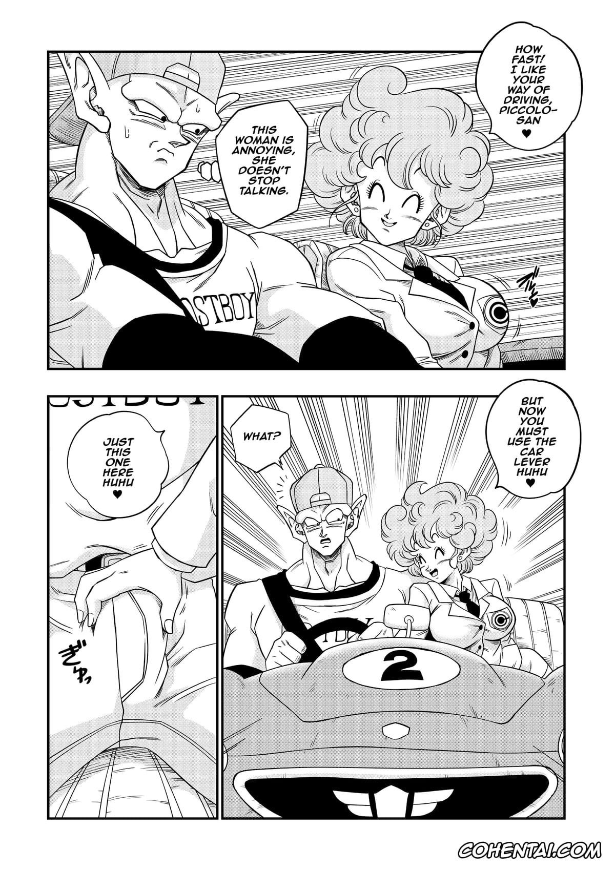 Dragon Ball Z porno, Cynthia porno, Piccolo porno, Burning Road! Driver’s License (Dragon Ball Z), pagina 5