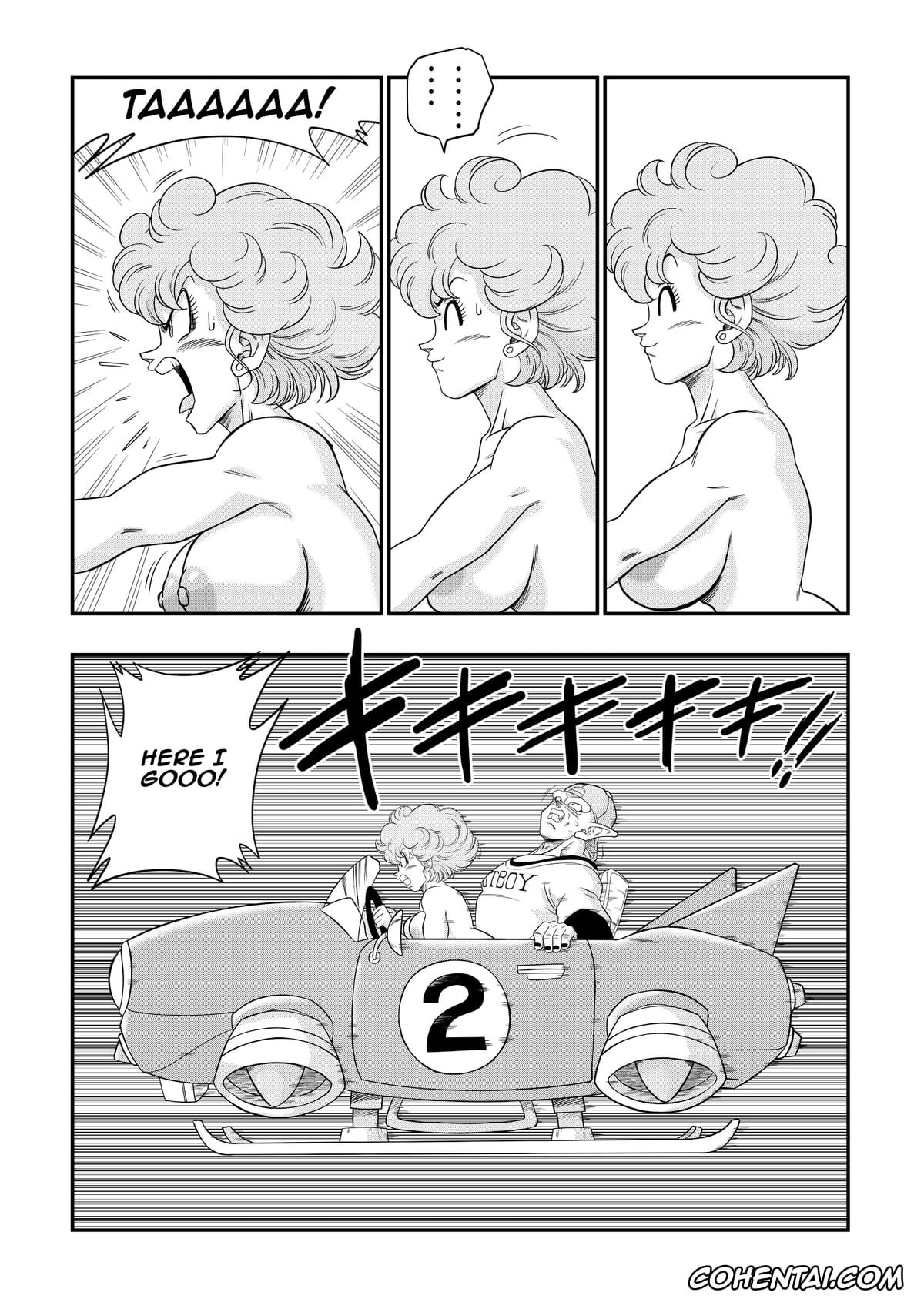 Dragon Ball Z hentai, Cynthia hentai, Piccolo hentai, Burning Road! Driver’s License (Dragon Ball Z), pagina 15