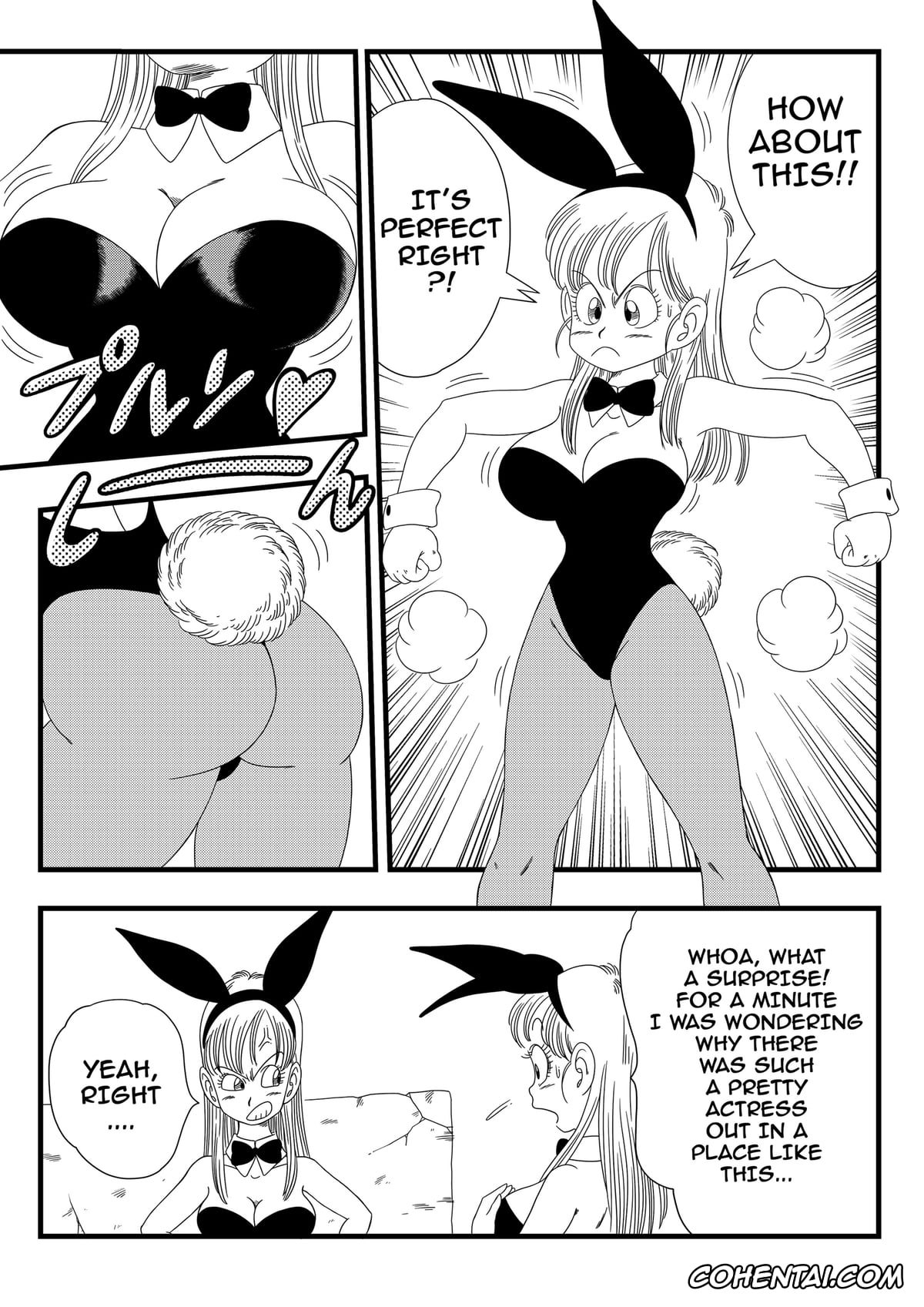 Dragon Ball porno, Bulma Briefs porno, Master Roshi porno, Oolong porno, Bunny Girl Transformation (Dragon Ball), pagina 5