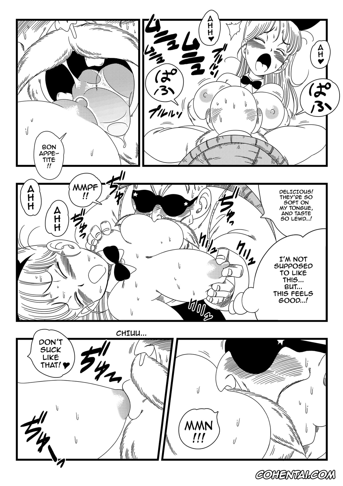 Dragon Ball xxx, Bulma Briefs xxx, Master Roshi xxx, Oolong xxx, Bunny Girl Transformation (Dragon Ball), pagina 10