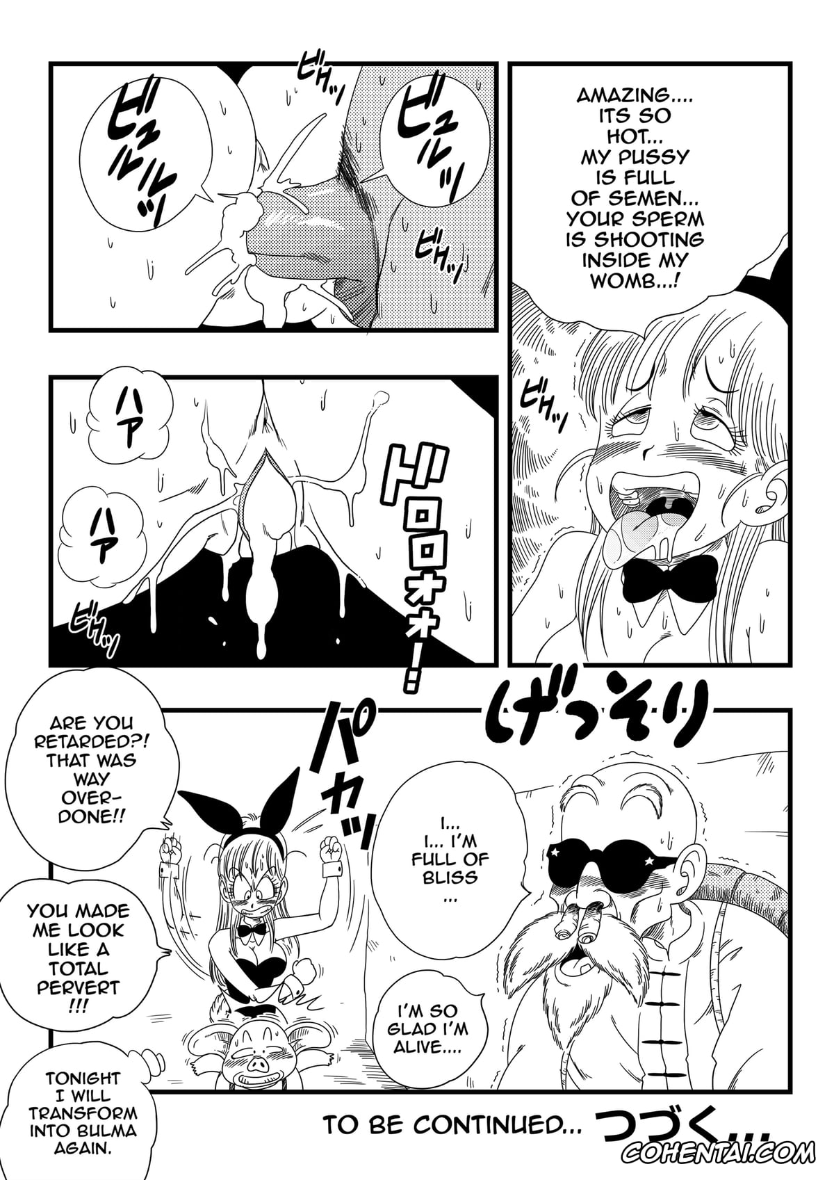 Dragon Ball porno, Bulma Briefs porno, Master Roshi porno, Oolong porno, Bunny Girl Transformation (Dragon Ball), pagina 20