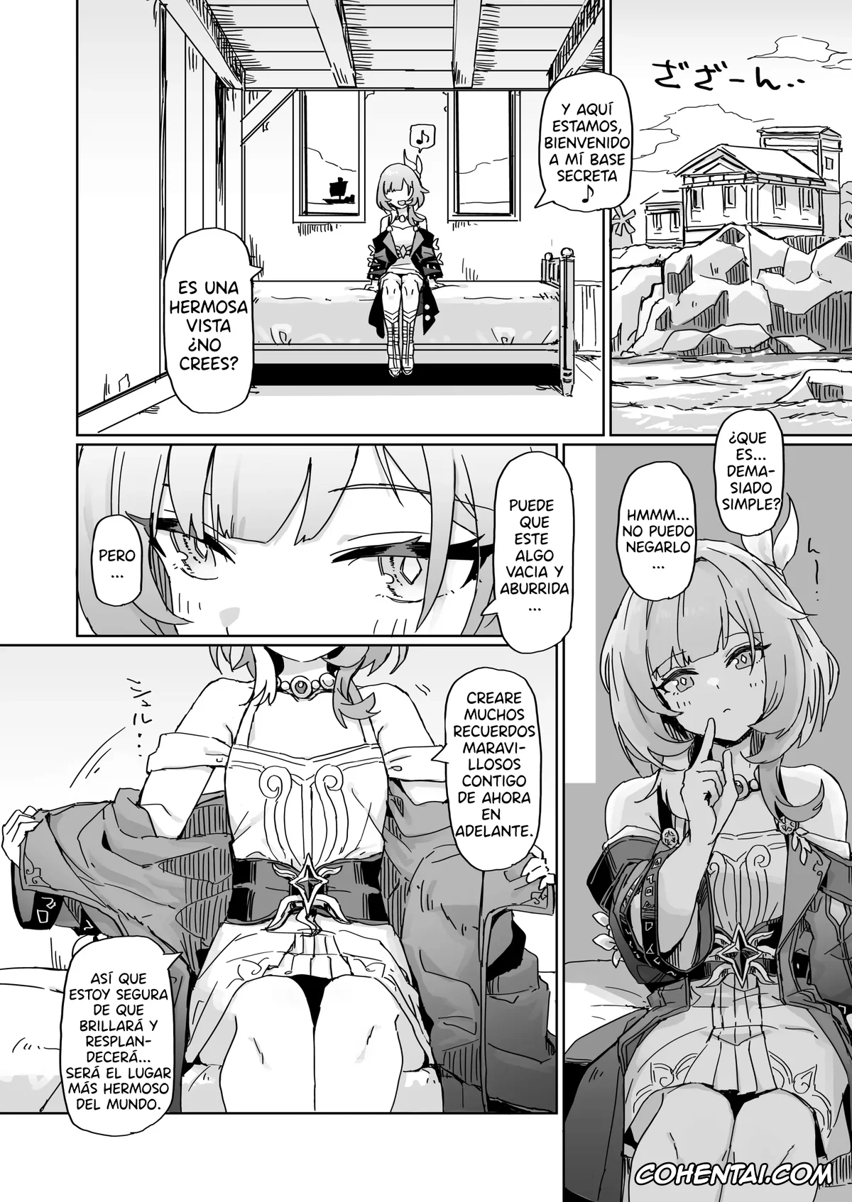 Honkai: Star Rail hentai, Cyrene hentai, Kore wa Futari no Tame no Monogatari (Honkai: Star Rail), pagina 3