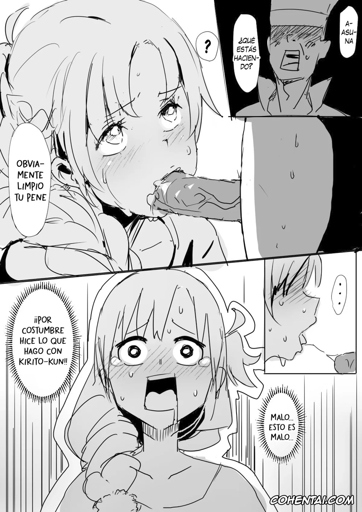 Sword Art Online porno, Asuna Yuuki porno, Ryoutarou Tsuboi | Klein porno, Asuna (Sword Art Online), pagina 5