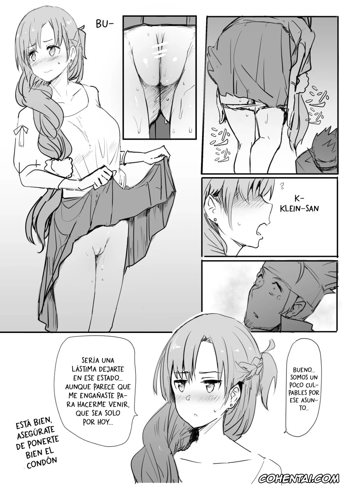 Sword Art Online hentai, Asuna Yuuki hentai, Ryoutarou Tsuboi | Klein hentai, Asuna (Sword Art Online), pagina 9