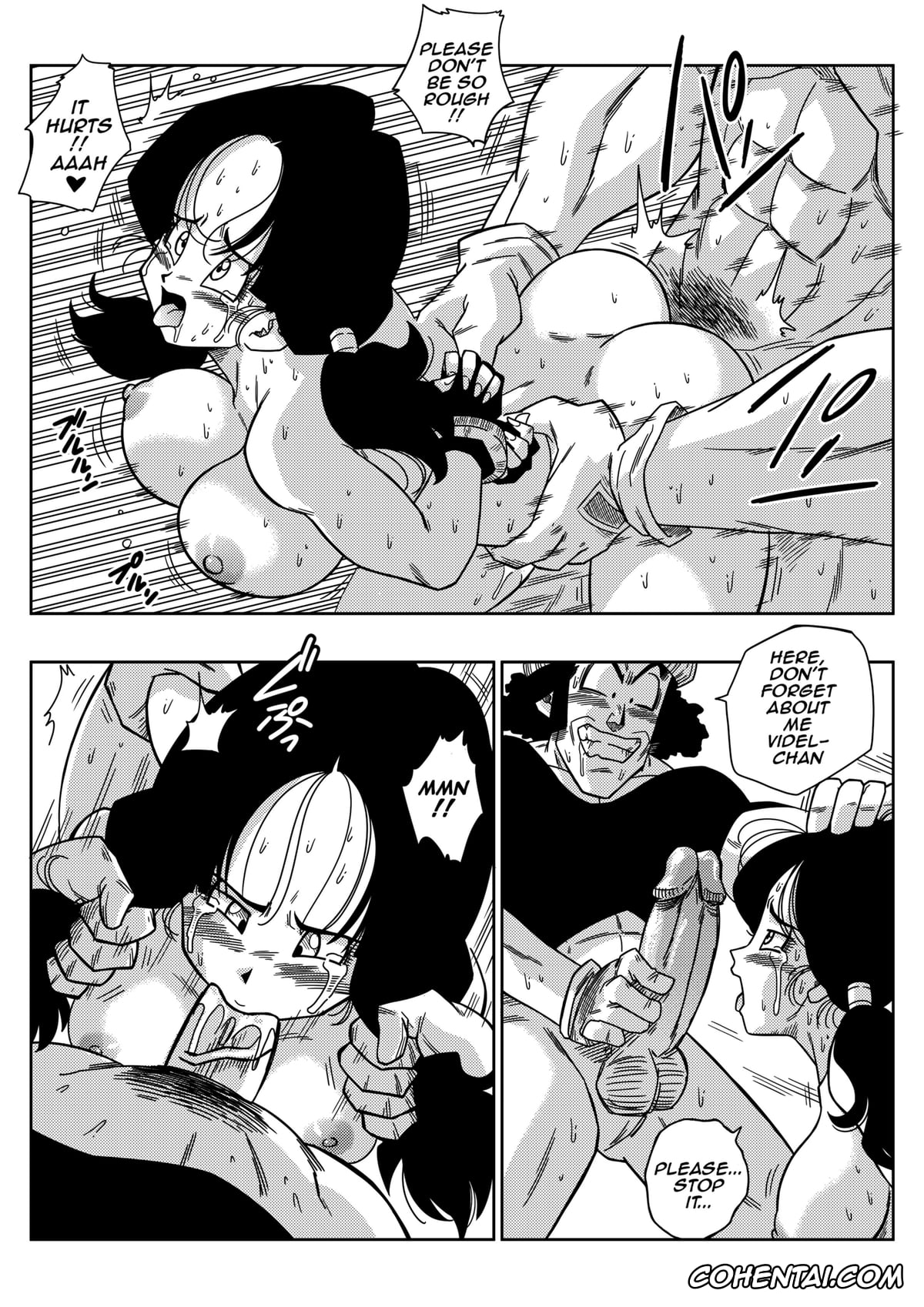 Dragon Ball Z xxx, Videl xxx, Rape the Heroine! (Dragon Ball Z), pagina 13