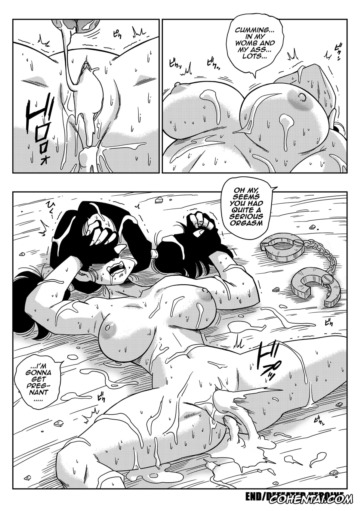 Dragon Ball Z hentai, Videl hentai, Rape the Heroine! (Dragon Ball Z), pagina 18