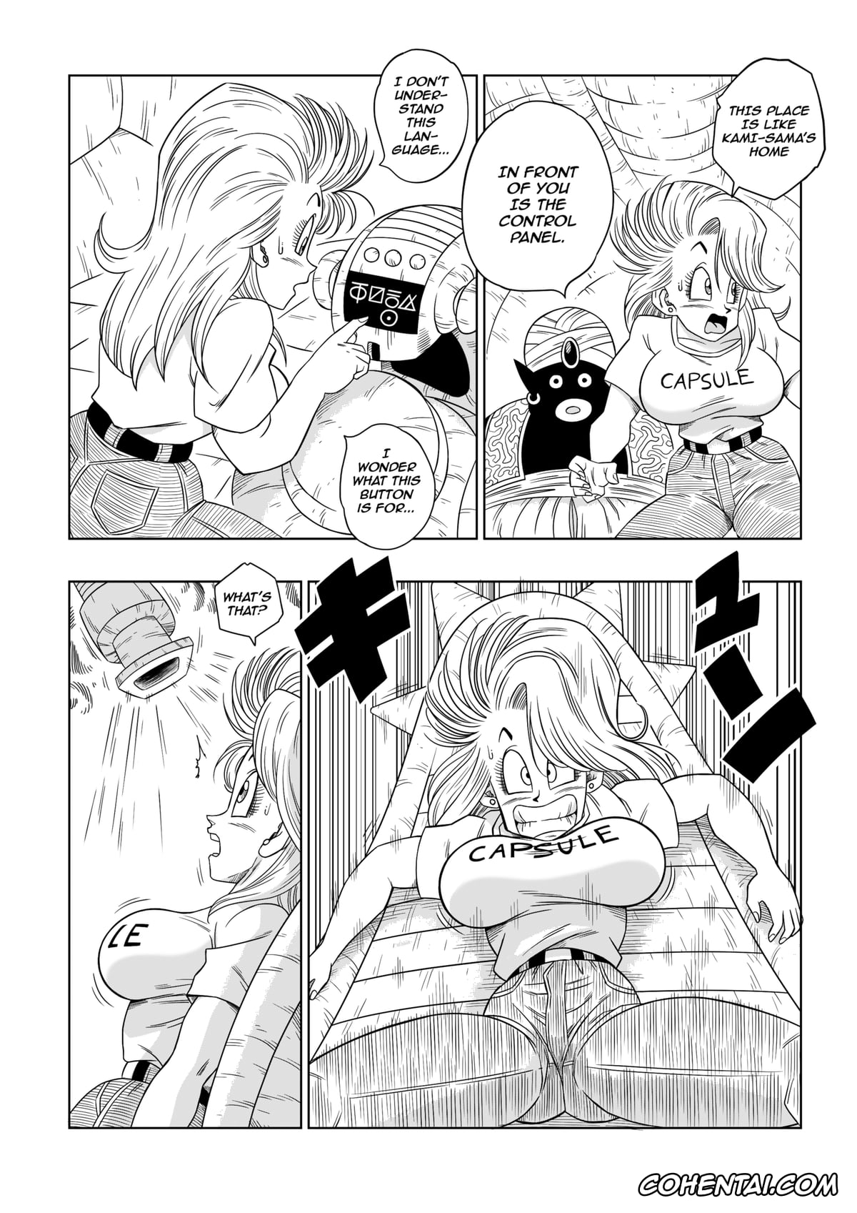 Dragon Ball Z hentai, Bulma Briefs hentai, Mr. Popo hentai, Bulma Meets Mr. Popo (Dragon Ball Z), pagina 6