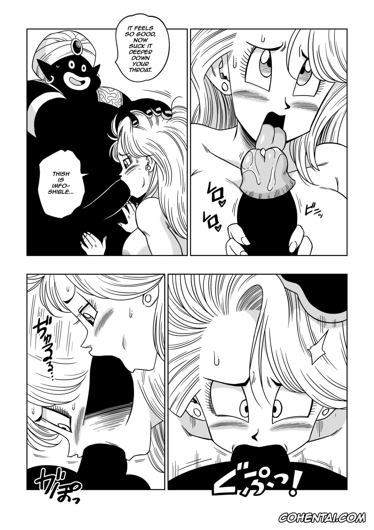 Dragon Ball Z xxx, Bulma Briefs xxx, Mr. Popo xxx, Bulma Meets Mr. Popo (Dragon Ball Z), pagina 10