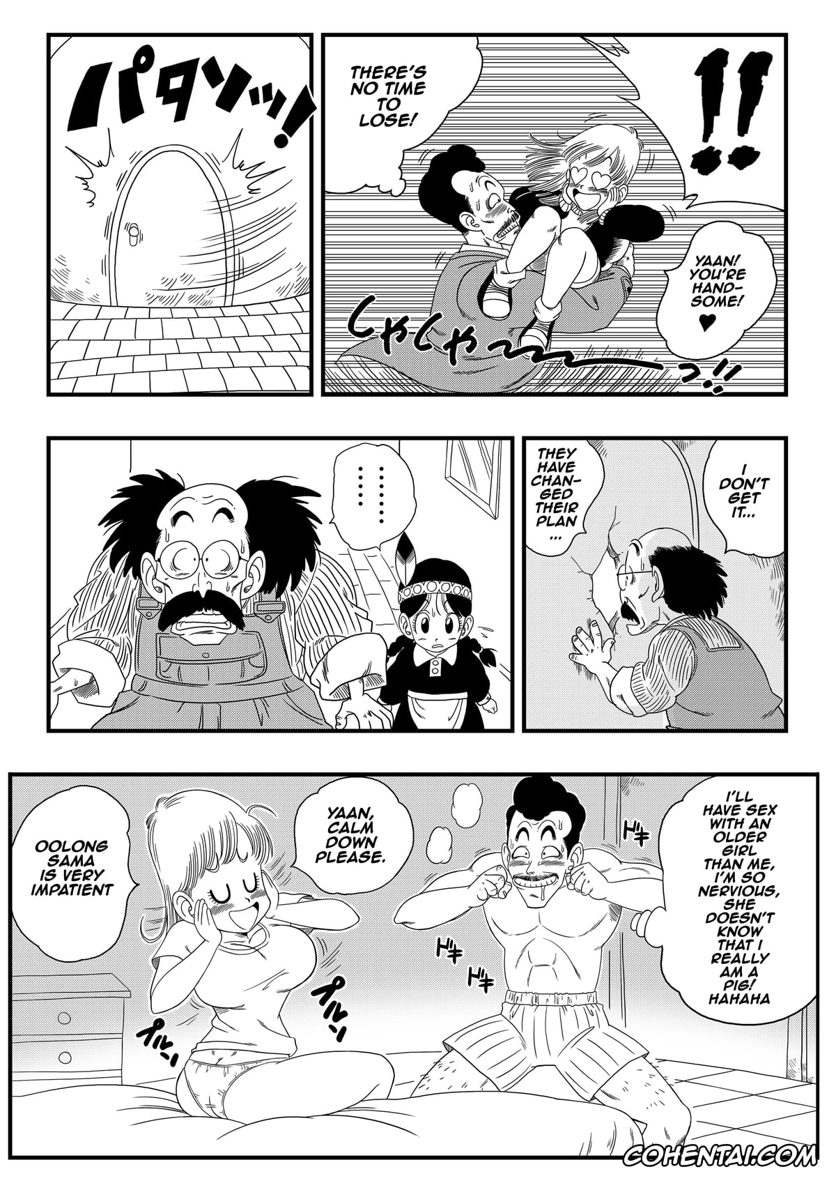 Dragon Ball xxx, Bulma Briefs xxx, Oolong xxx, Oolong Cheats on Bulma (Dragon Ball), pagina 4