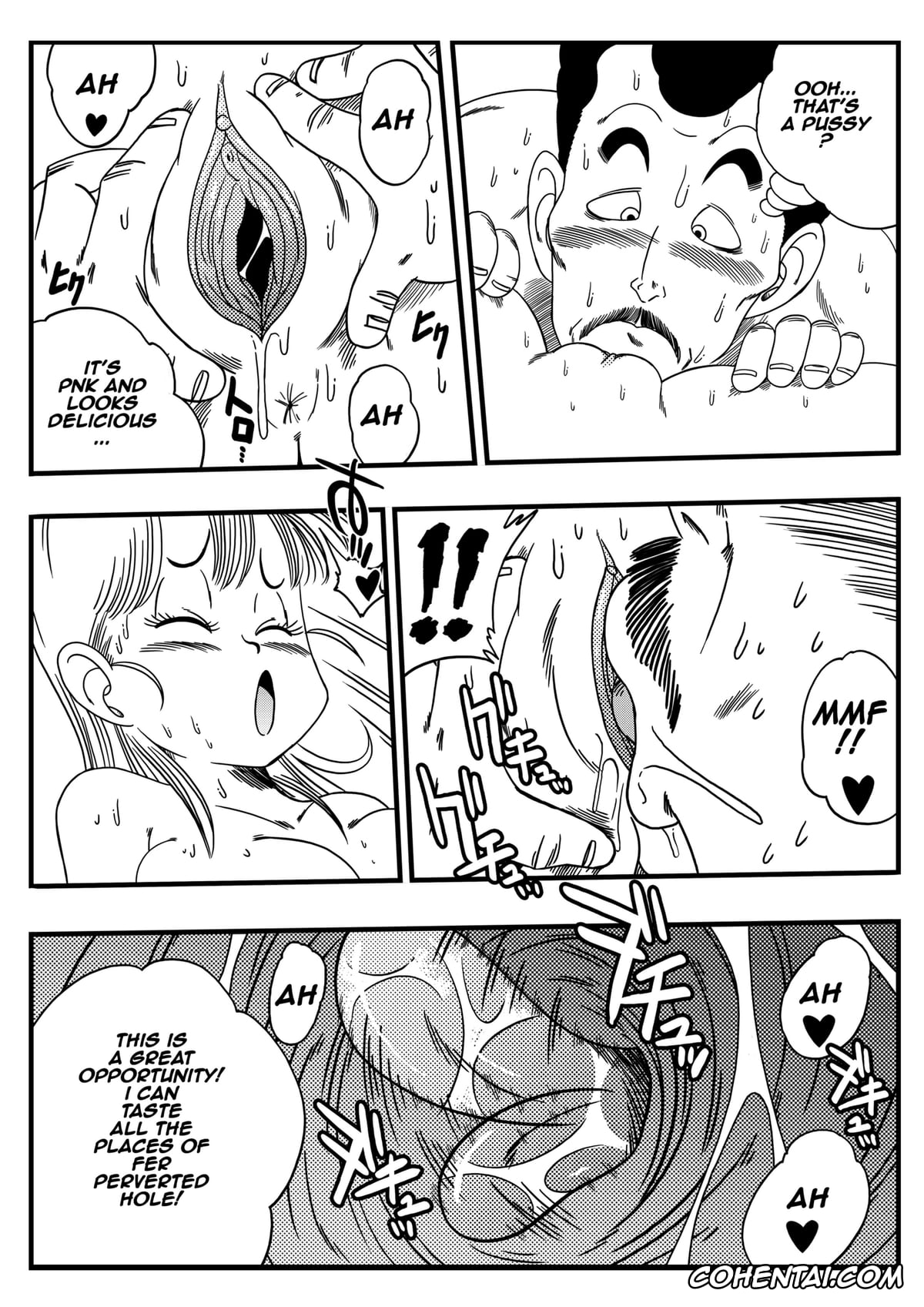 Dragon Ball porno, Bulma Briefs porno, Oolong porno, Oolong Cheats on Bulma (Dragon Ball), pagina 8