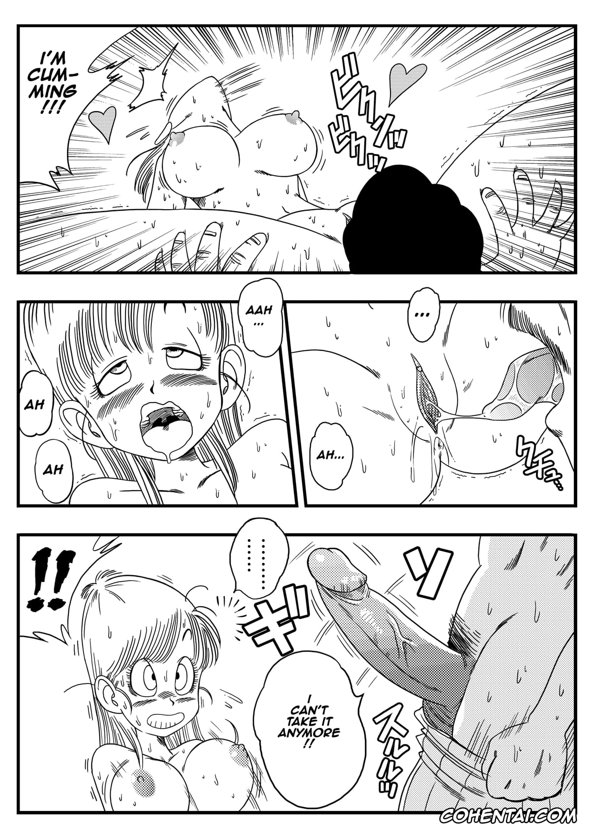 Dragon Ball hentai, Bulma Briefs hentai, Oolong hentai, Oolong Cheats on Bulma (Dragon Ball), pagina 9
