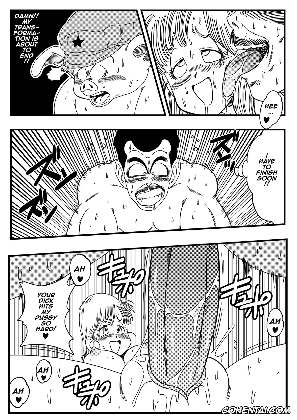 Dragon Ball xxx, Bulma Briefs xxx, Oolong xxx, Oolong Cheats on Bulma (Dragon Ball), pagina 13