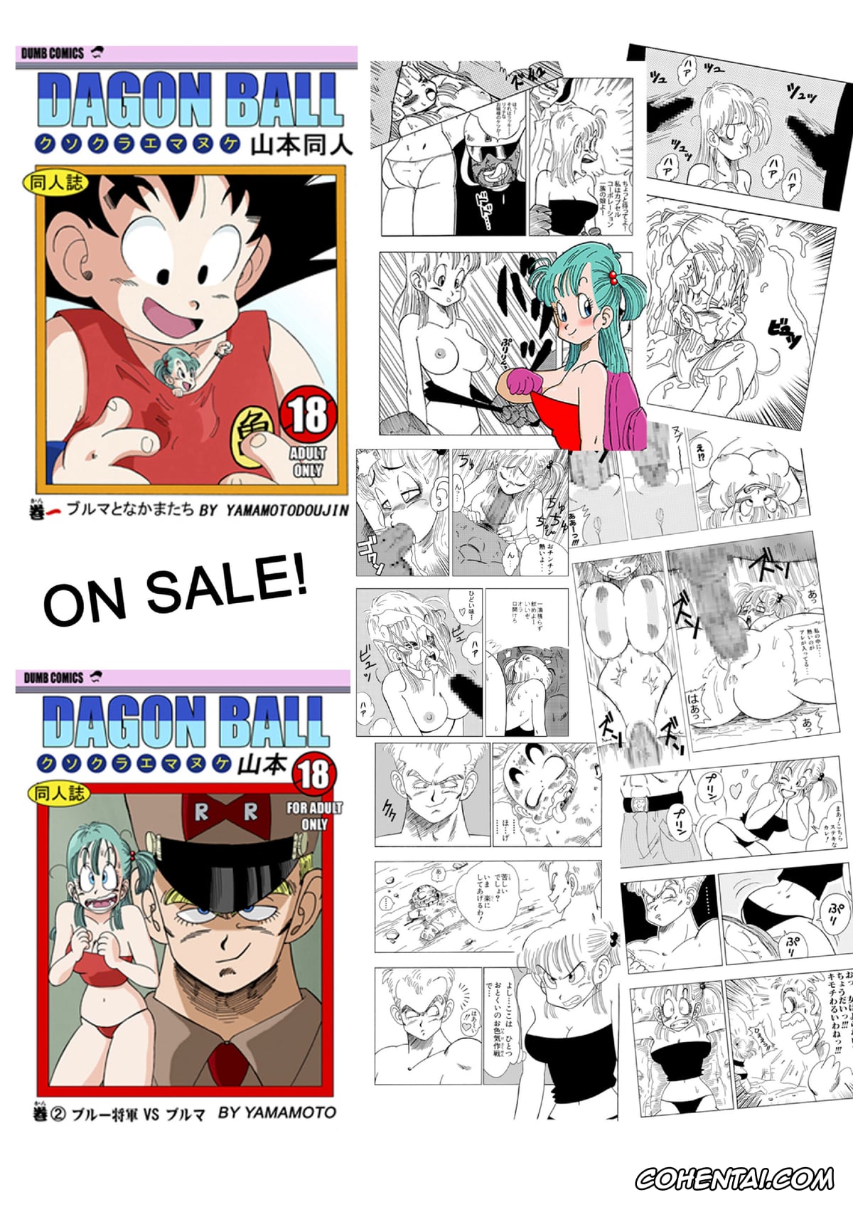 Dragon Ball porno, Bulma Briefs porno, Oolong porno, Oolong Cheats on Bulma (Dragon Ball), pagina 17