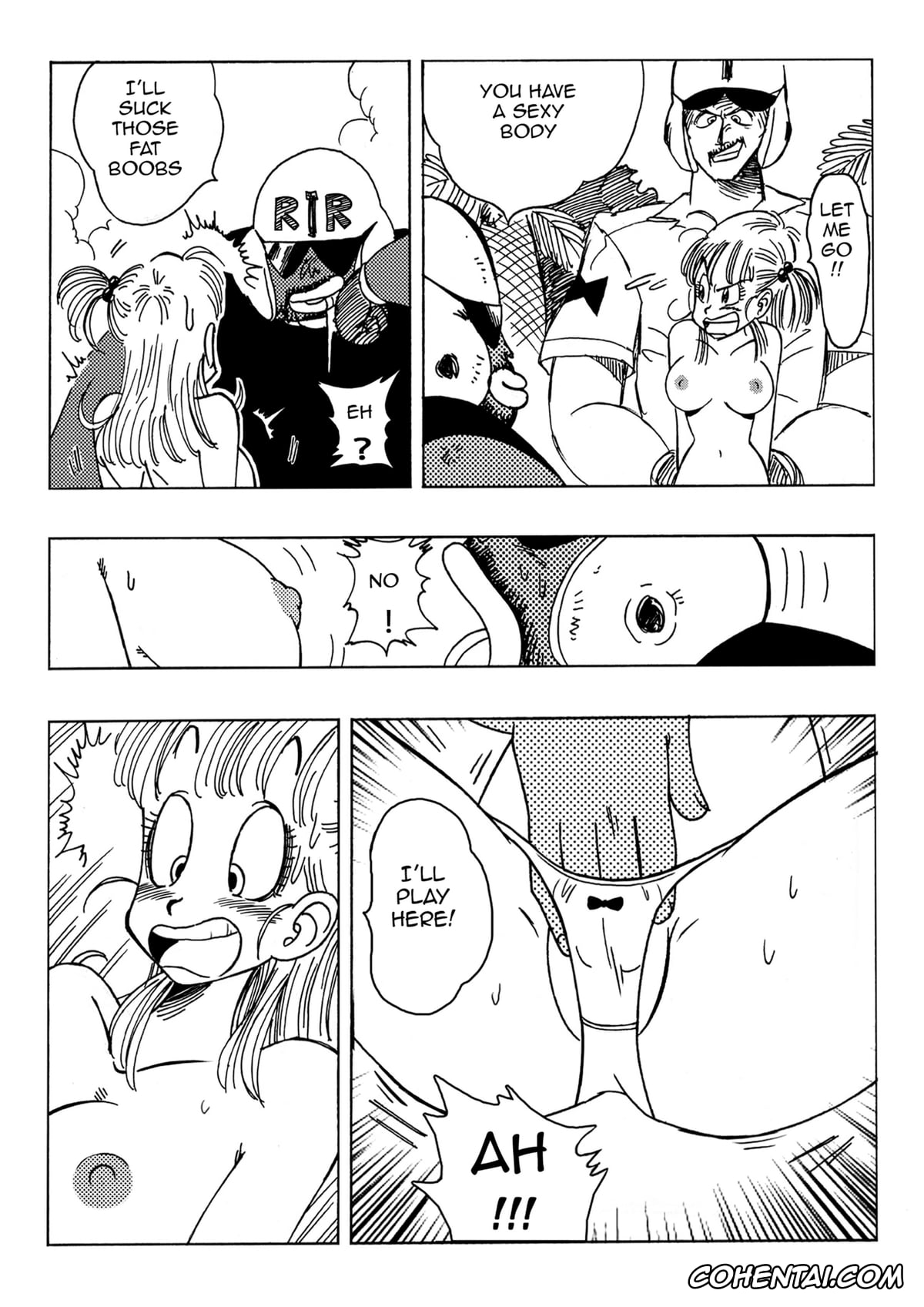 Dragon Ball hentai, Bulma Briefs hentai, Bulma and Friends (Dragon Ball), pagina 6