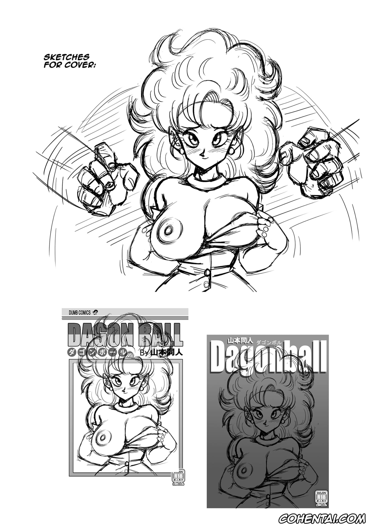 Dragon Ball Z porno, Mister Satan porno, Piiza porno, Mr. Satan’s Secret Training (Dragon Ball Z), pagina 20