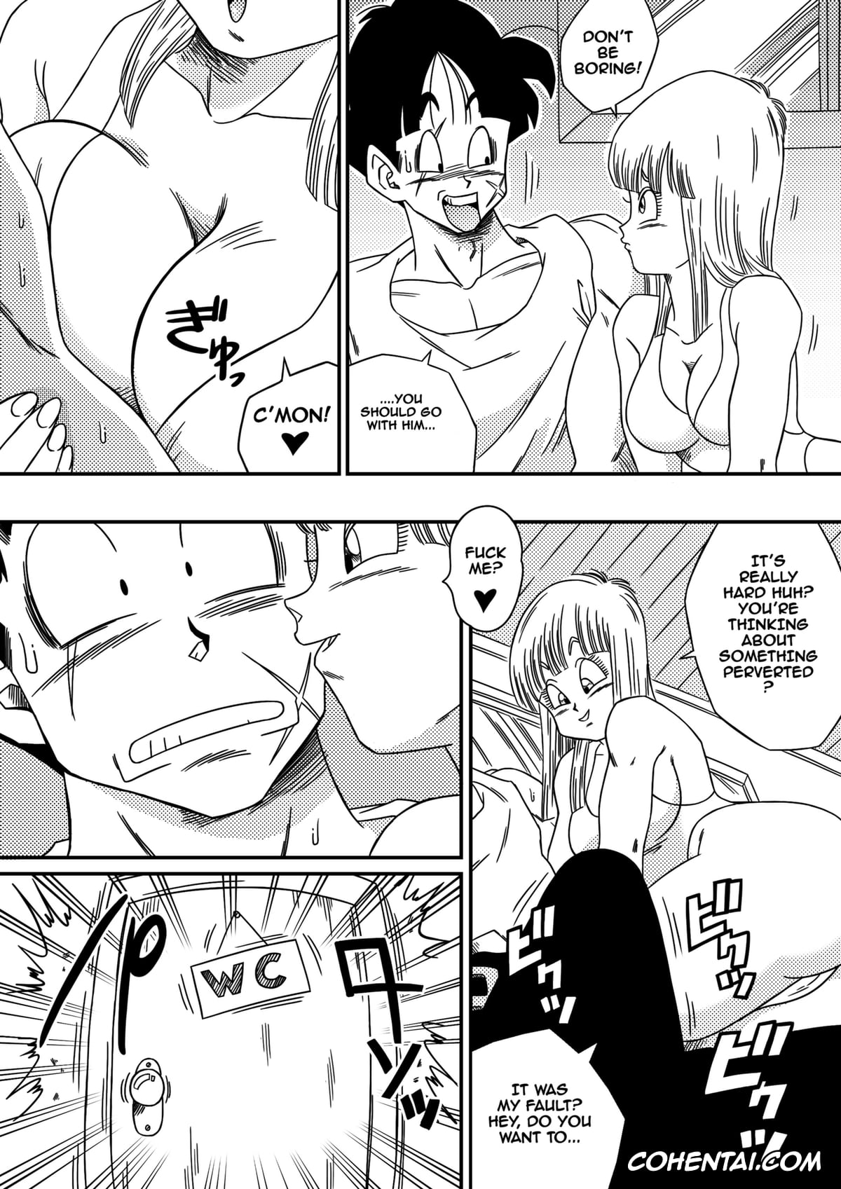 Dragon Ball Z hentai, Maron hentai, Yamcha hentai, Bitch Girlfriend (Dragon Ball Z), pagina 6