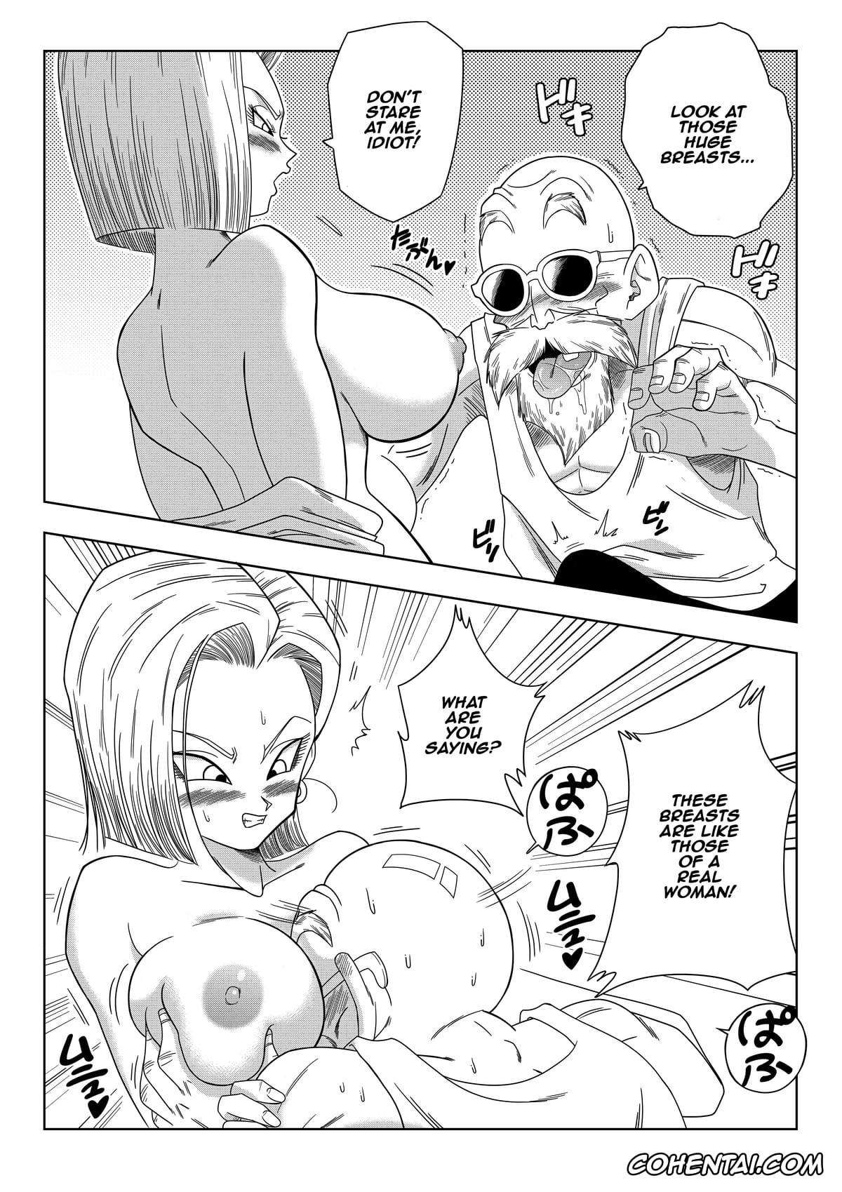 Dragon Ball Z xxx, Android 18 xxx, Master Roshi xxx, Android 18 vs. Master Roshi (Dragon Ball Z), pagina 7