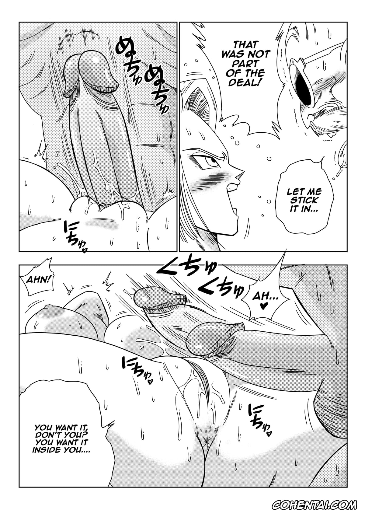 Dragon Ball Z xxx, Android 18 xxx, Master Roshi xxx, Android 18 vs. Master Roshi (Dragon Ball Z), pagina 13