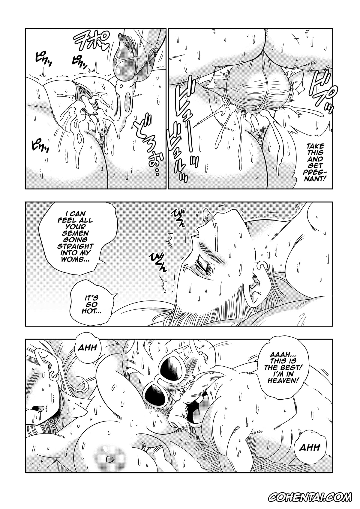 Dragon Ball Z hentai, Android 18 hentai, Master Roshi hentai, Android 18 vs. Master Roshi (Dragon Ball Z), pagina 21