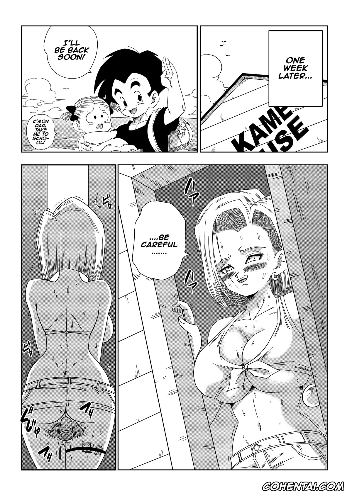 Dragon Ball Z porno, Android 18 porno, Master Roshi porno, Android 18 vs. Master Roshi (Dragon Ball Z), pagina 29